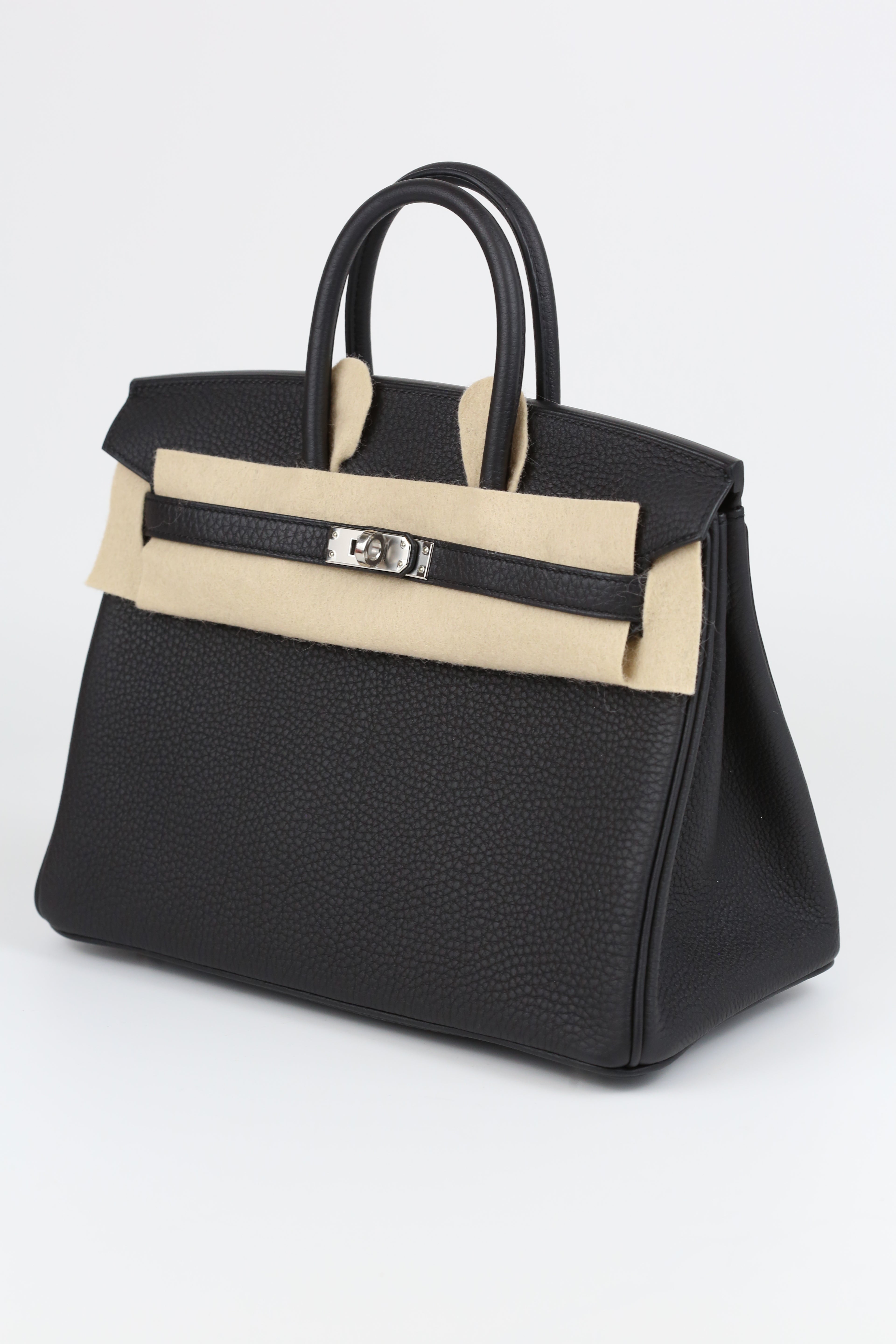 HERMÈS Birkin Black Silver