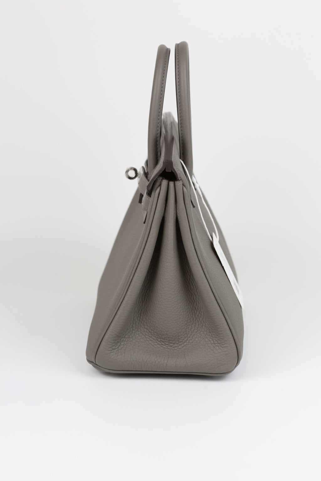 HERMÈS Birkin 25 Gris Meyer Silver