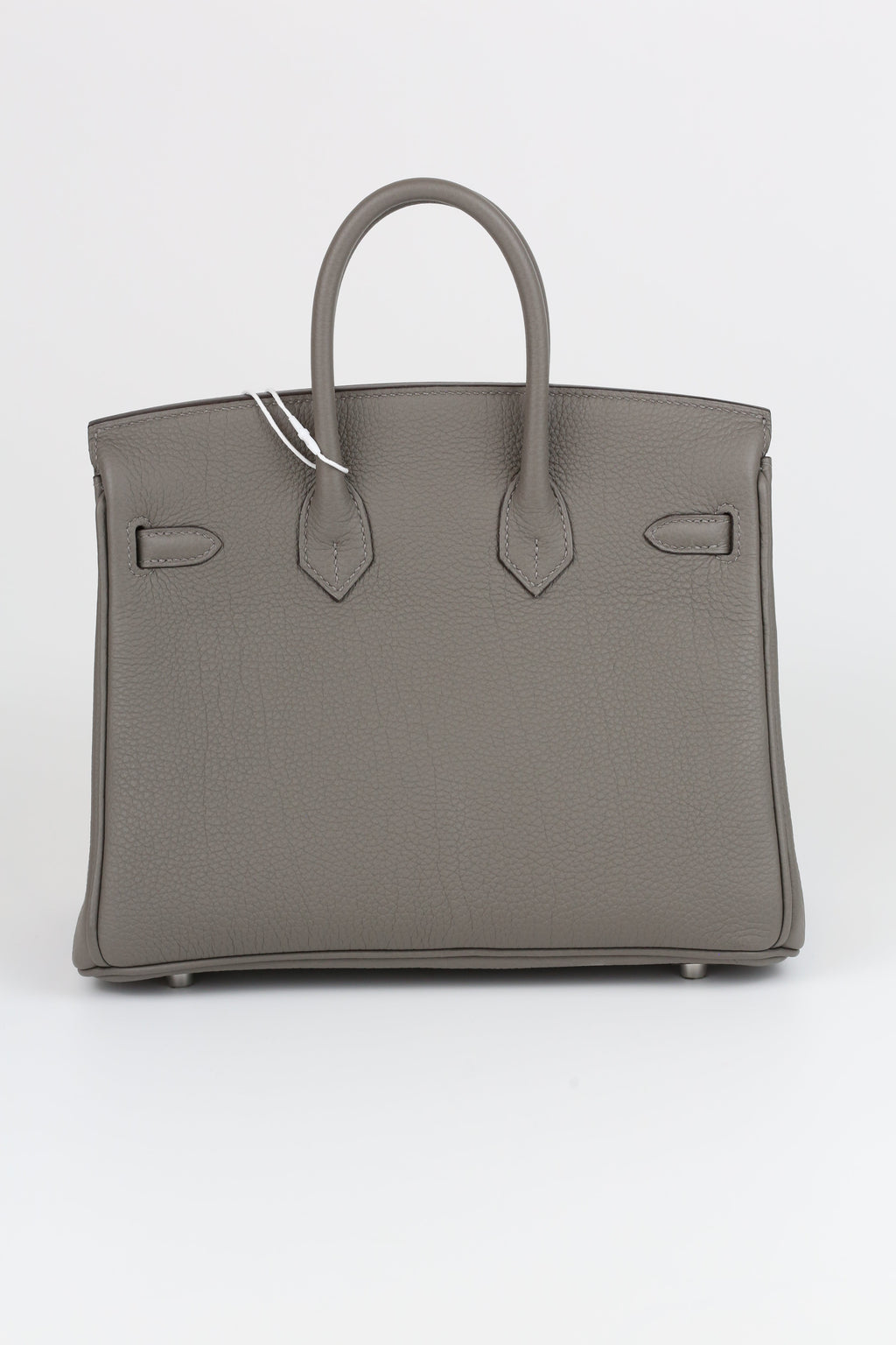 HERMÈS Birkin 25 Gris Meyer Silver