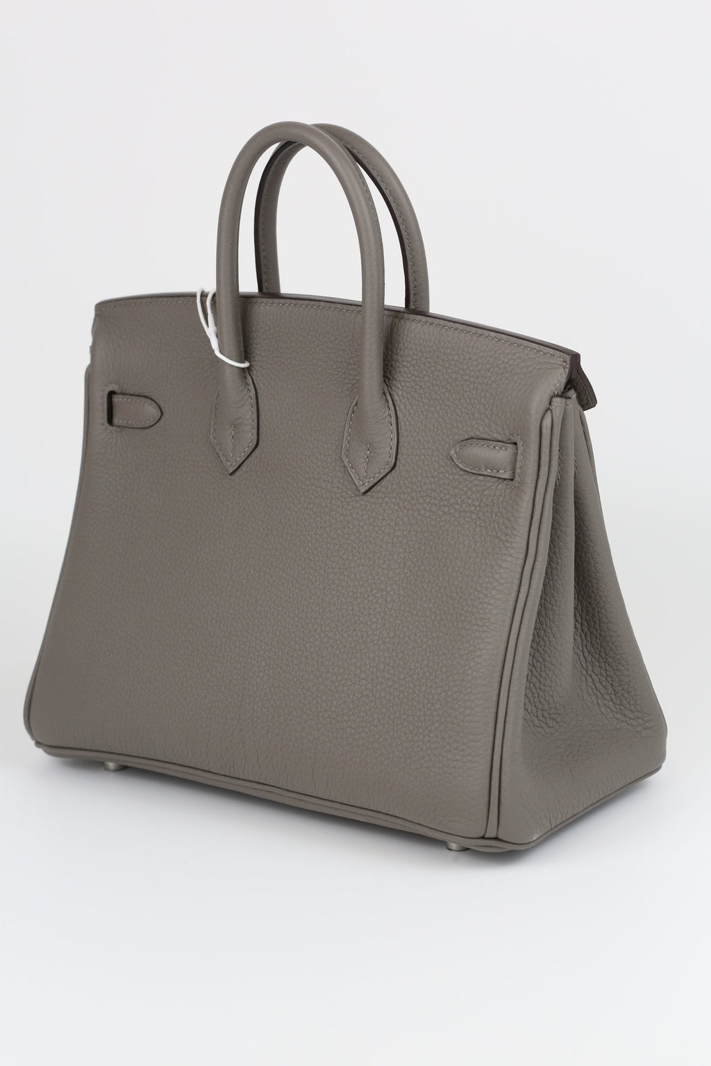 HERMÈS Birkin 25 Gris Meyer Silver