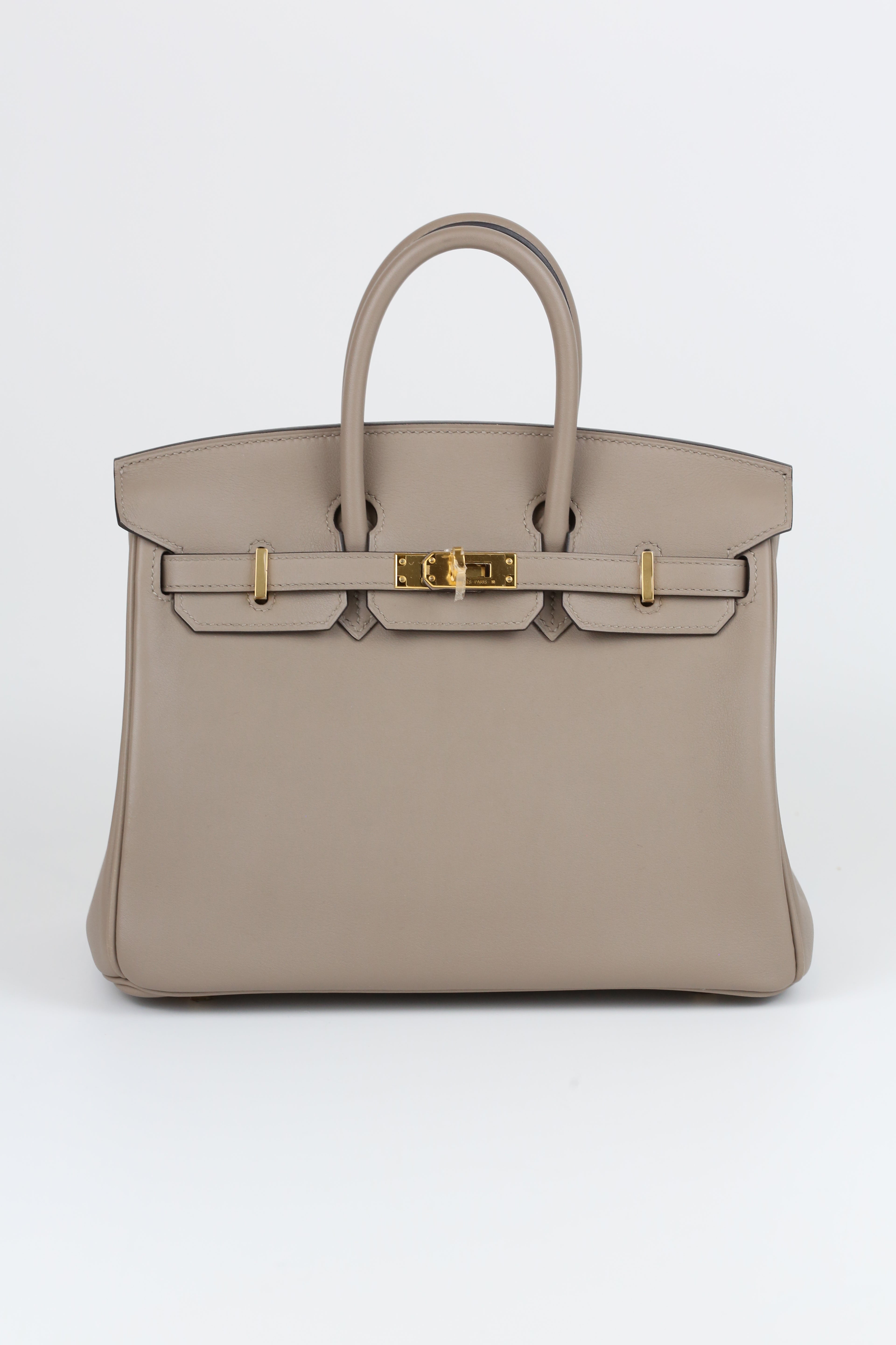 HERMÈS Birkin 25 Gris Asphalte Togo