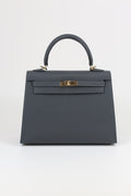 HERMÈS Kelly 25 Gris Misty