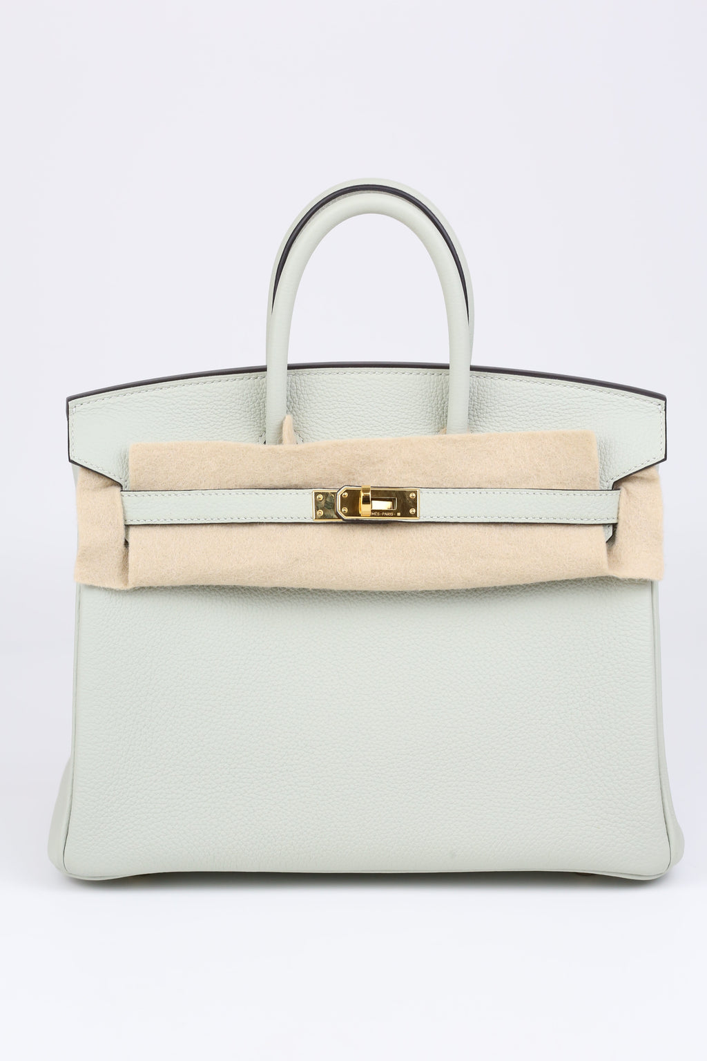 HERMÈS Birkin 25 Gris Neve