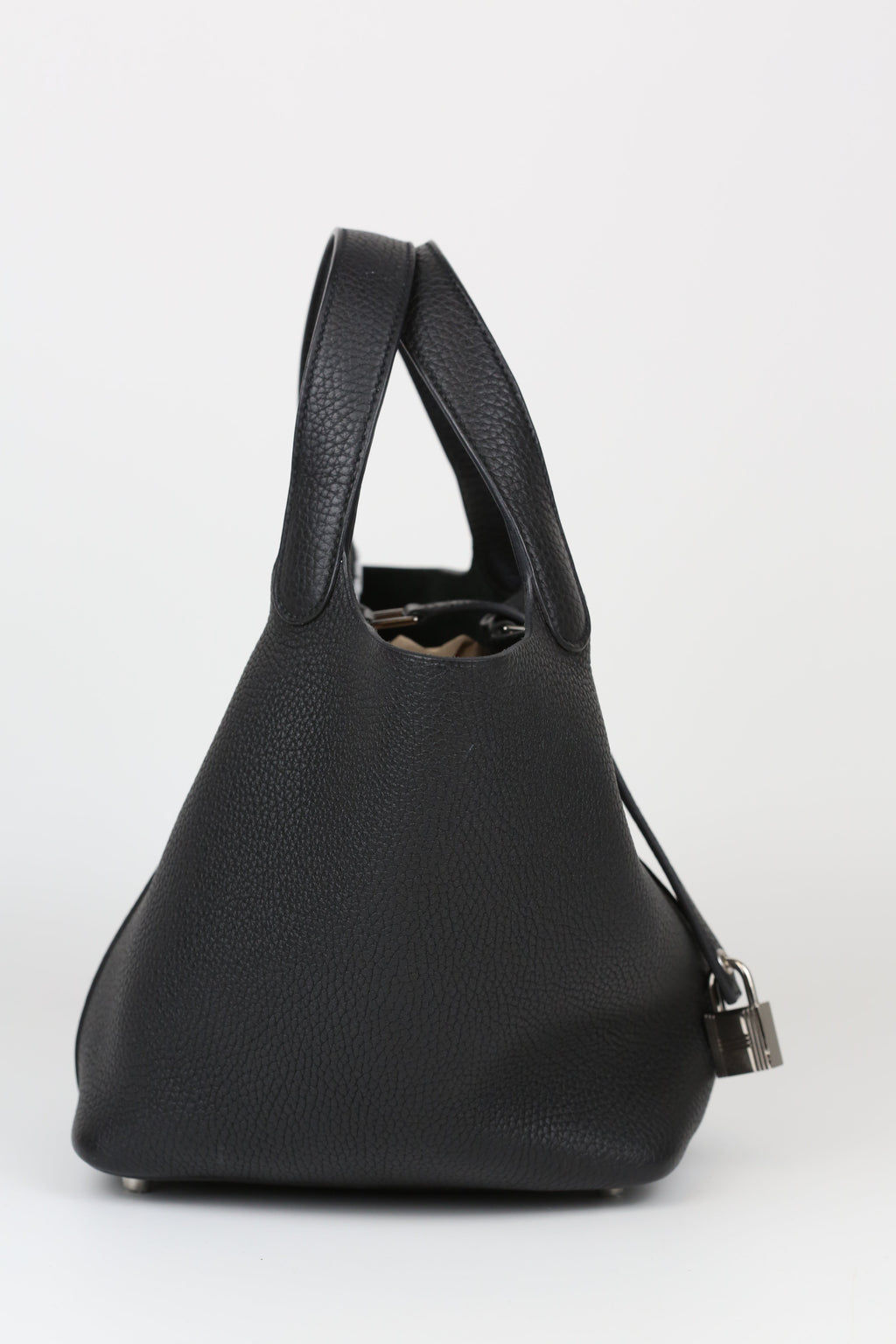 HERMÈS Picotin 18 Noir Silver