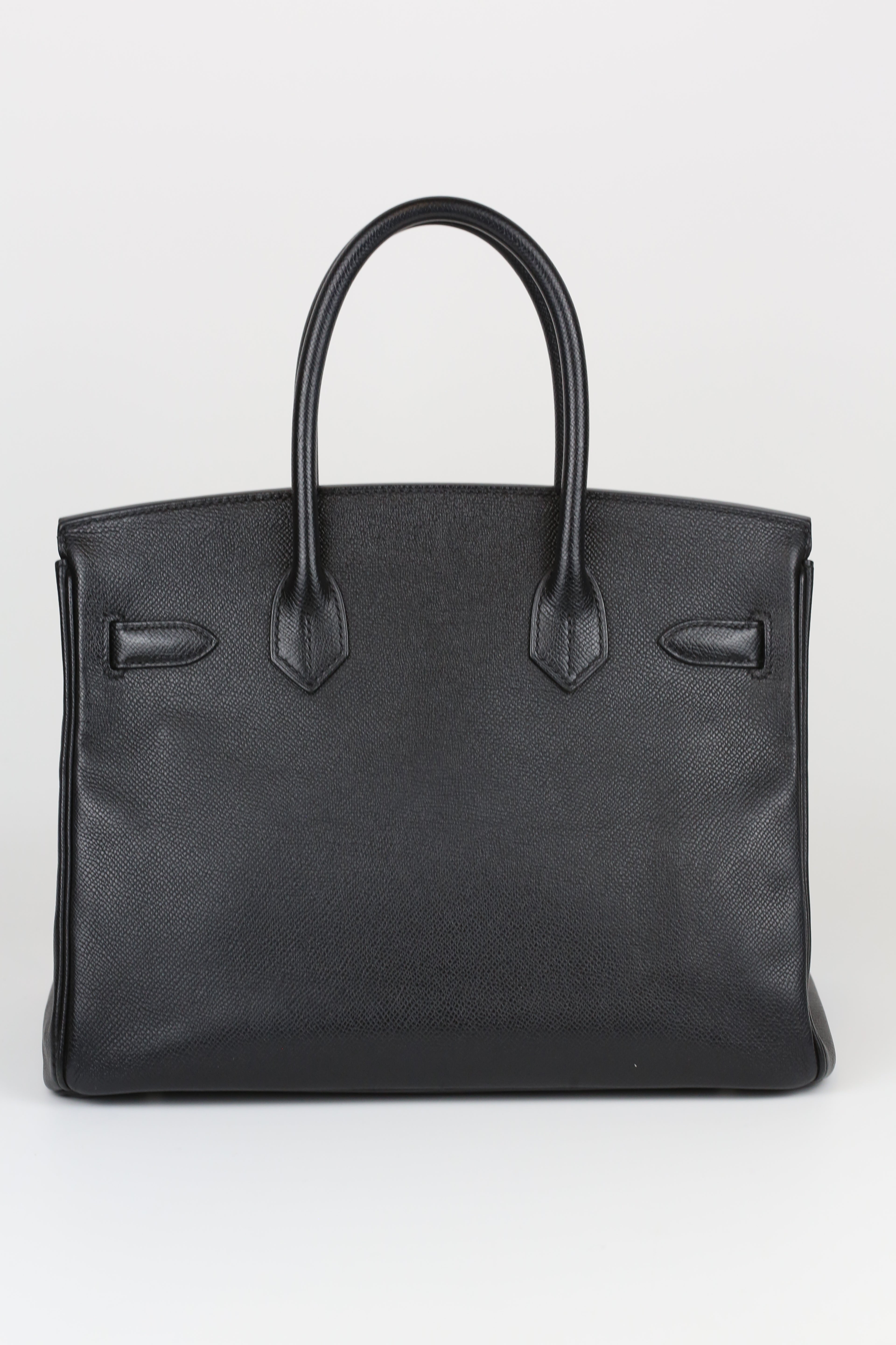 HERMÈS Birkin 30 Noir