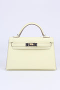 HERMÈS Mini Kelly Jaune Milton i8