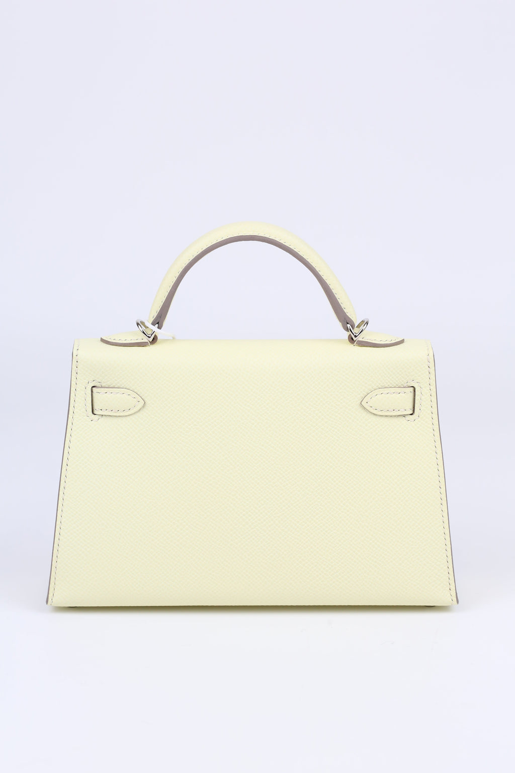 HERMÈS Mini Kelly Jaune Milton i8