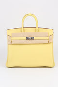 HERMÈS Birkin 25 Jaune Poussin