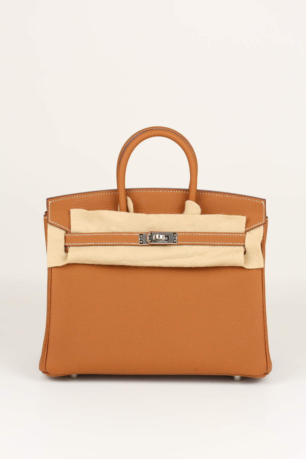 HERMÈS Birkin 25 Gold Silver