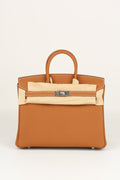 HERMÈS Birkin 25 Gold Silver