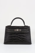 HERMÈS Mini Kelly  Matte Alligator