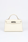 HERMÈS Mini Kelly Missi Ally Nata Silver
