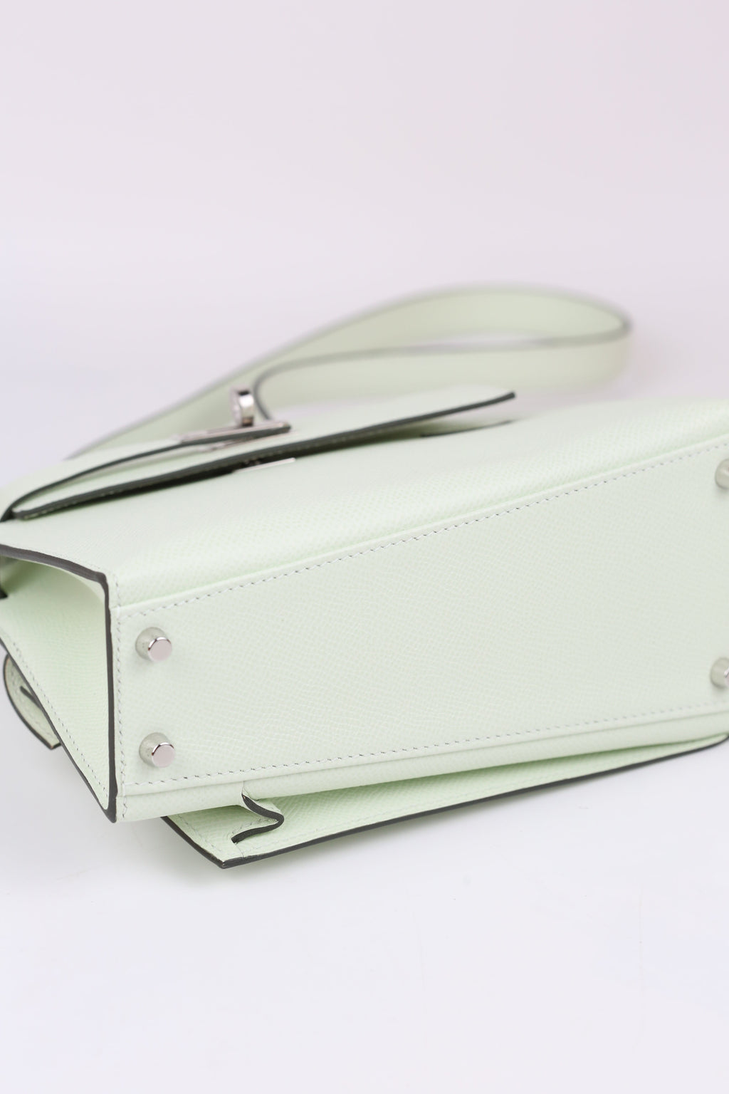 HERMÈS Kelly Desordre Vert Fizz B stamp