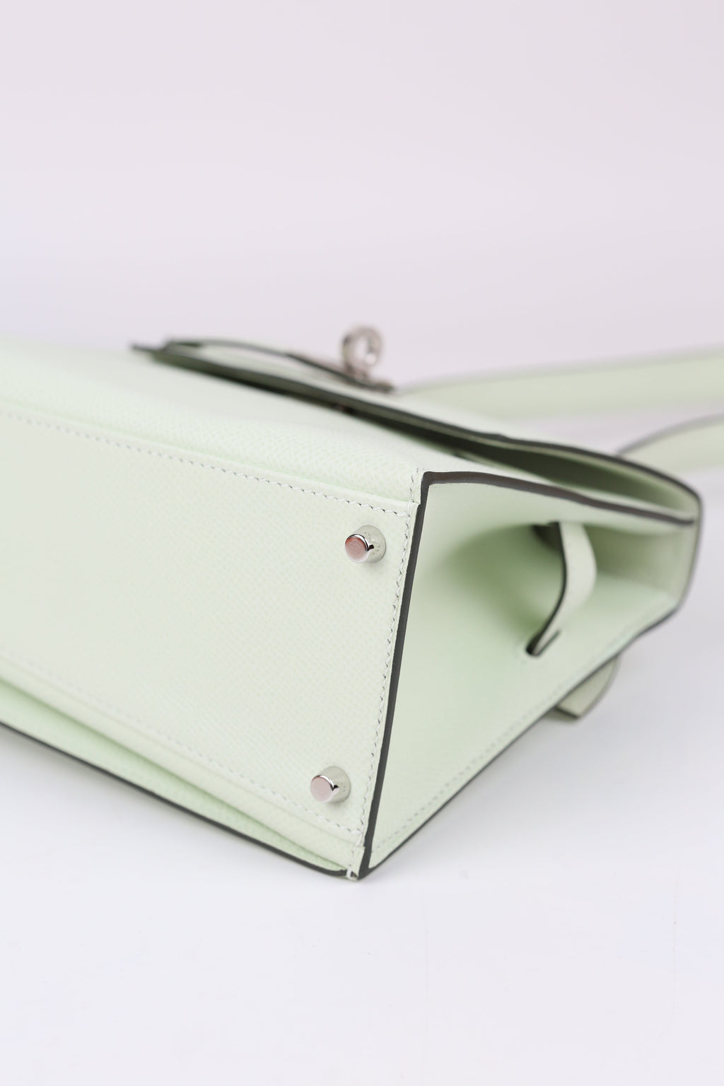 HERMÈS Kelly Desordre Vert Fizz B stamp