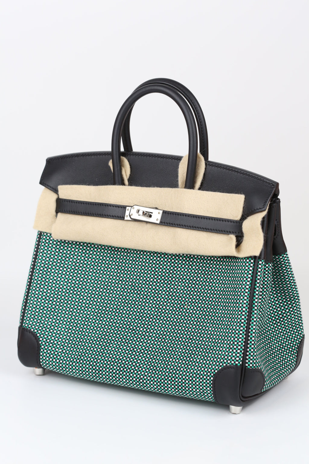 HERMÈS Toile Birkin 25