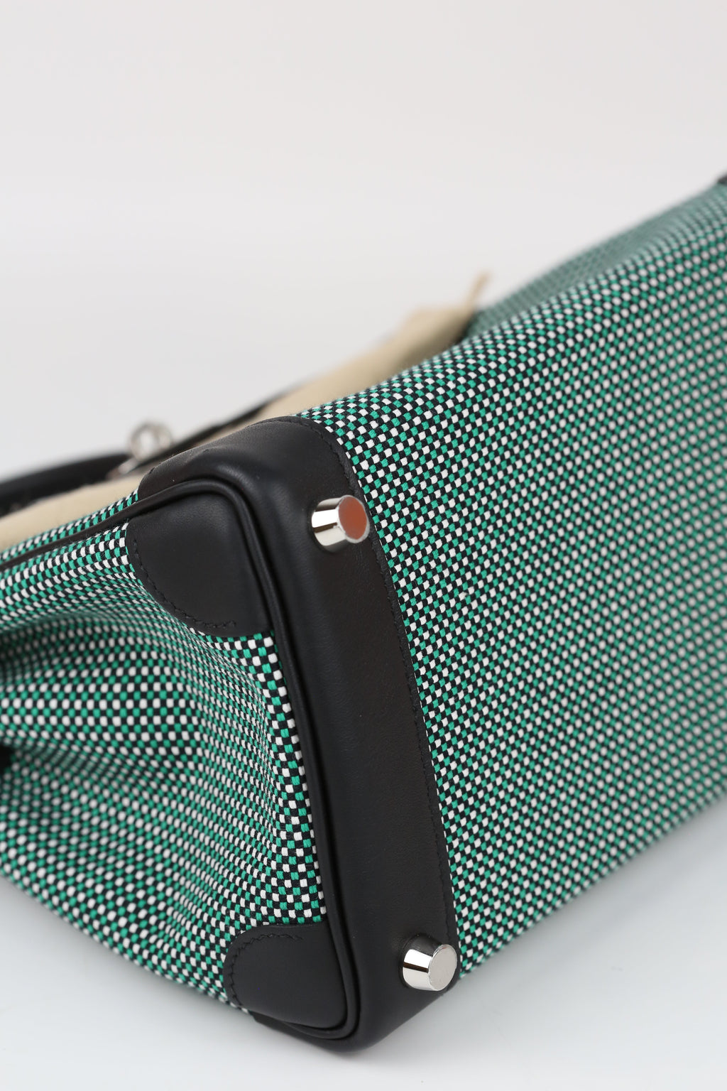 HERMÈS Toile Birkin 25