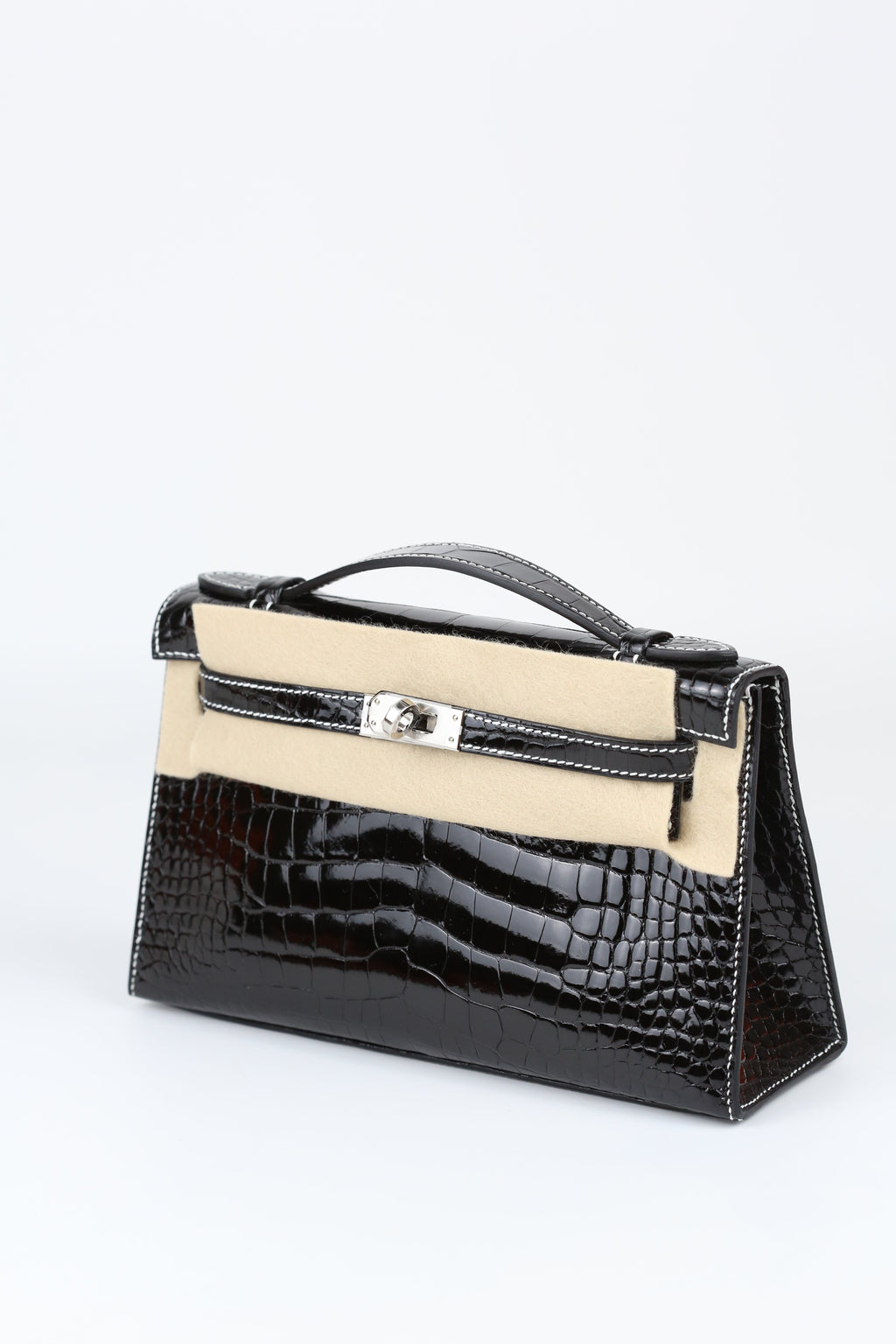 HERMÈS Kelly Pochette Alligator