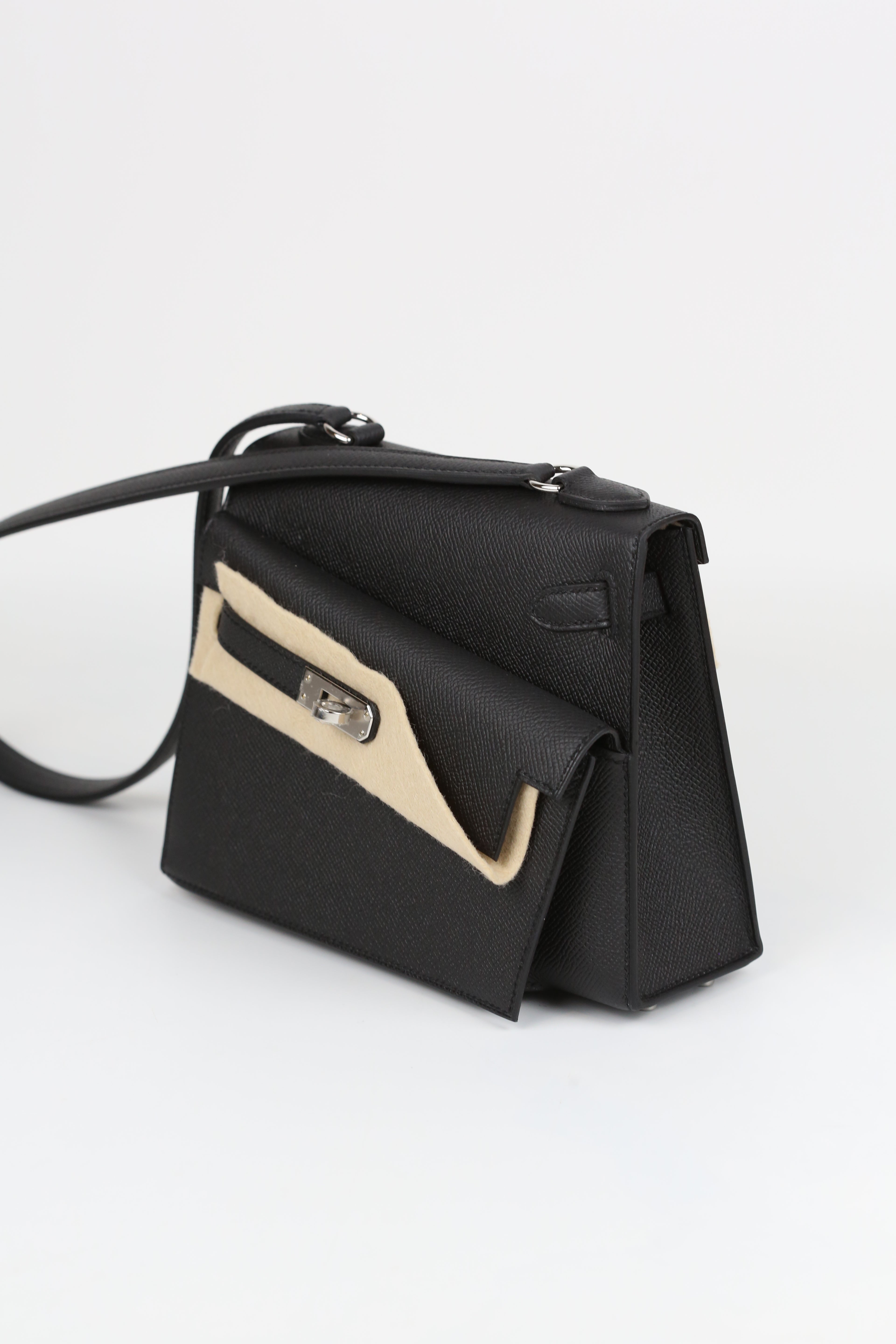 HERMÈS Kelly Desordre Black