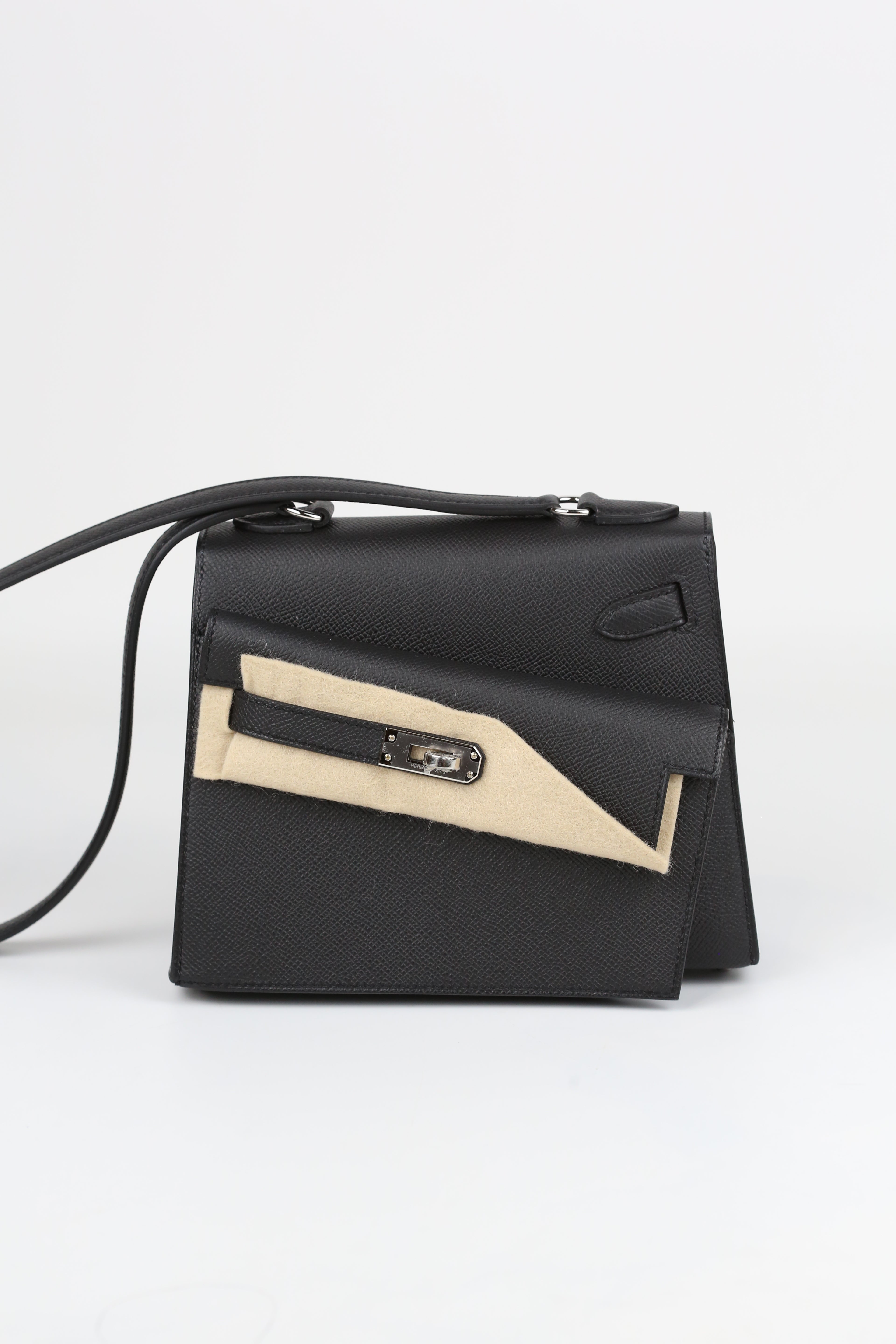 HERMÈS Kelly Desordre Black