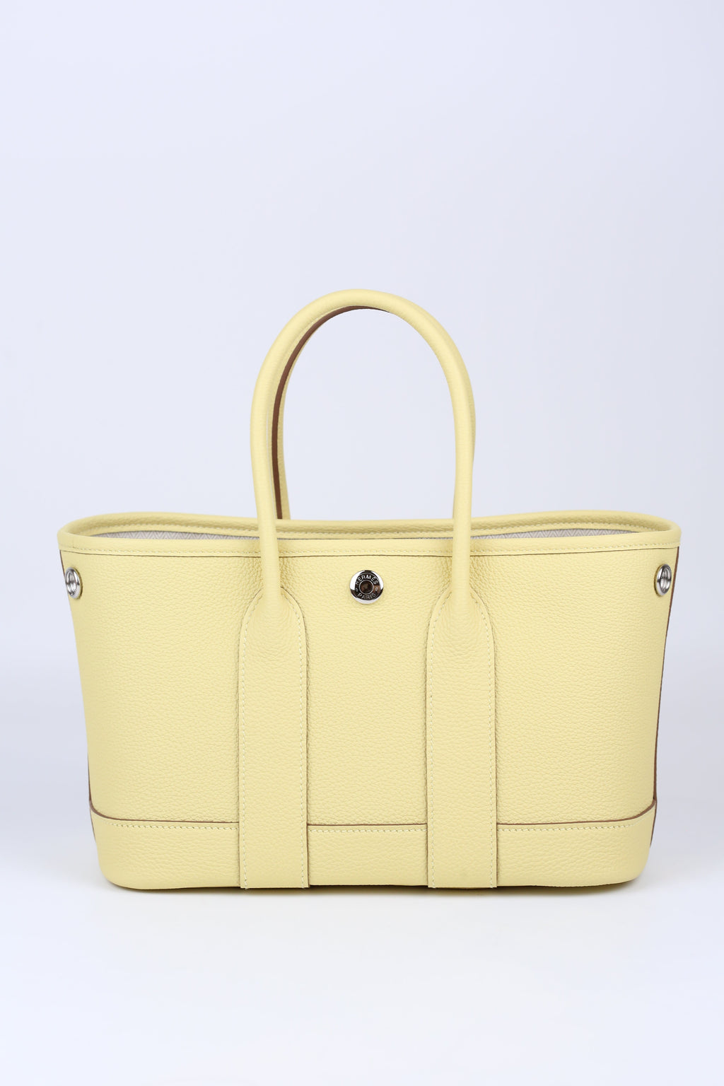 HERMÈS Mini Garden Party Jaune Poussin