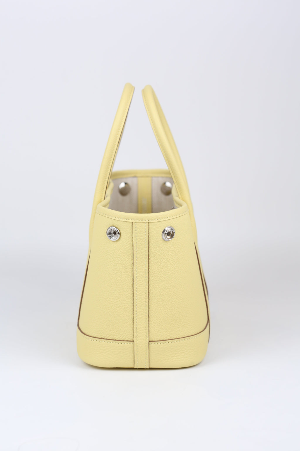 HERMÈS Mini Garden Party Jaune Poussin