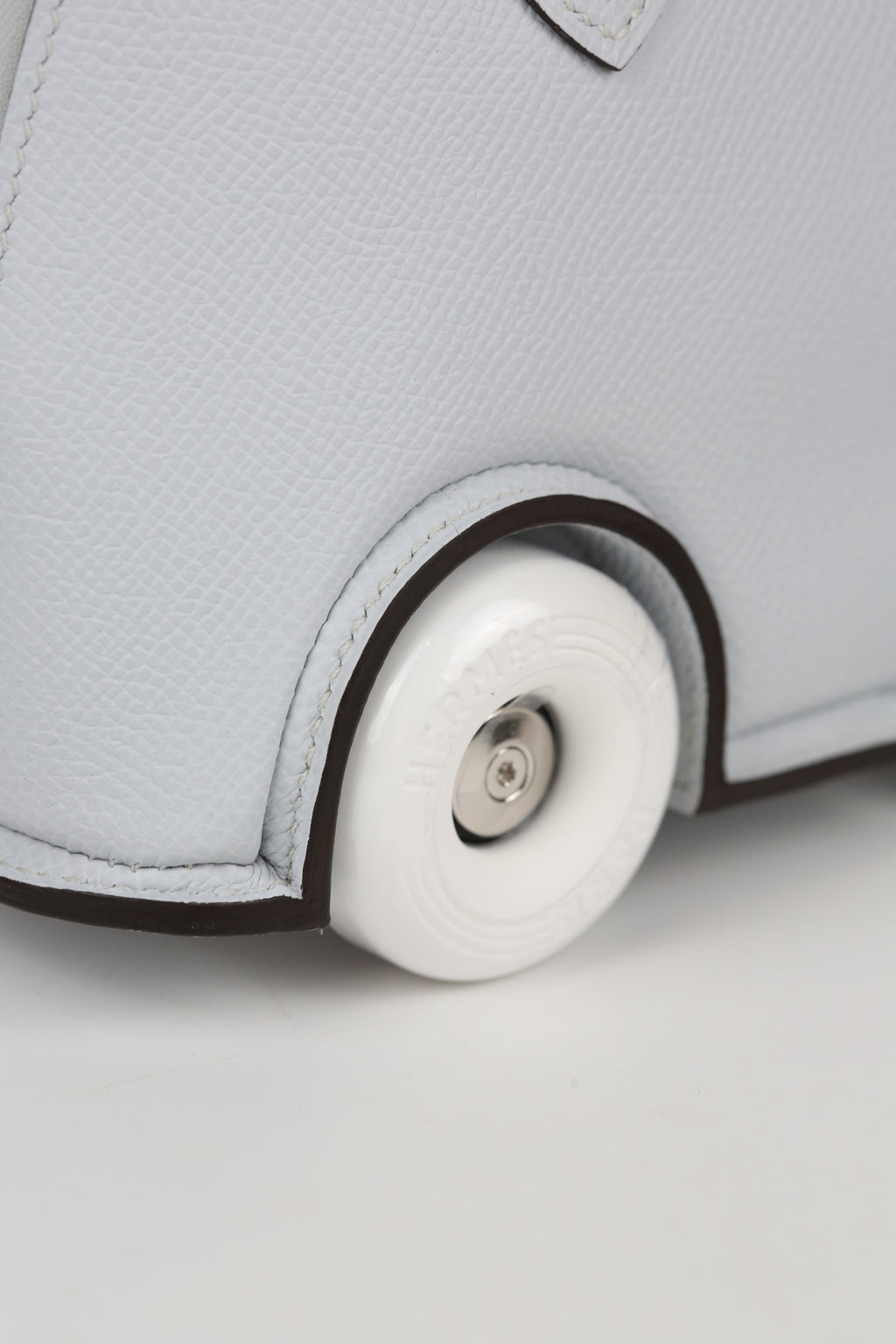 HERMÈS Mini Bolide on the wheel Gris Platine