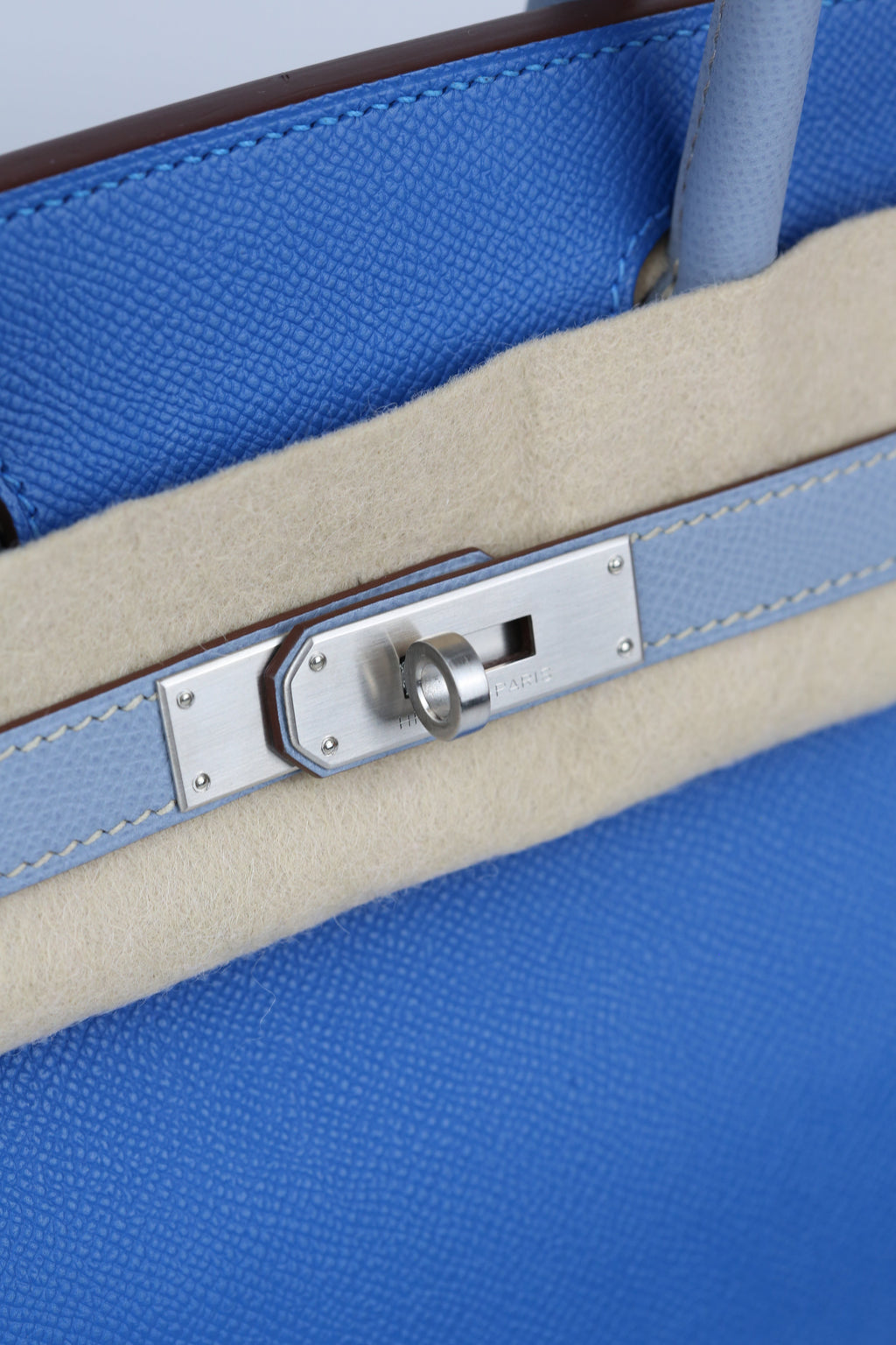 HERMÈS Birkin Blue
