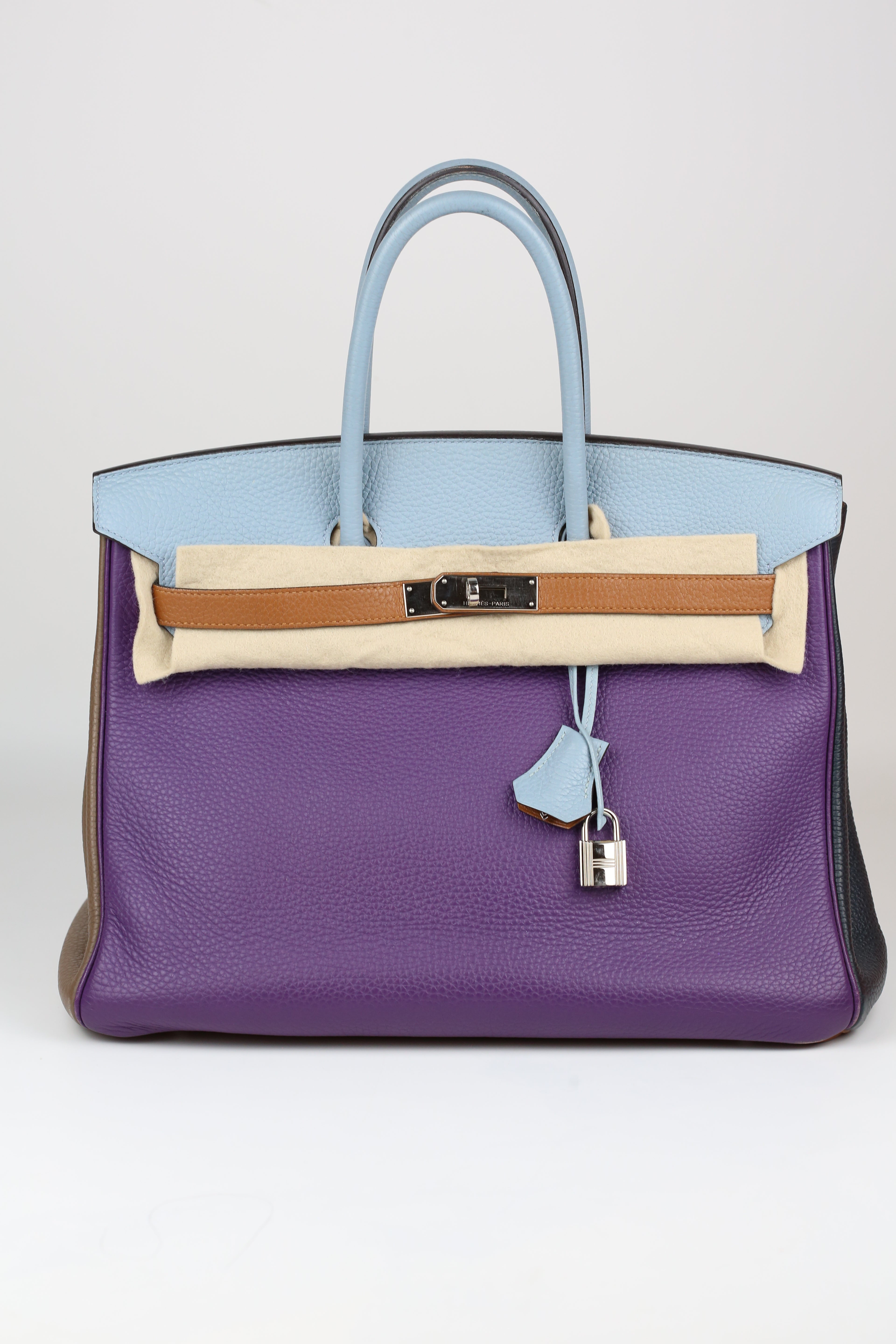 HERMÈS Birkin Purple Etoupe