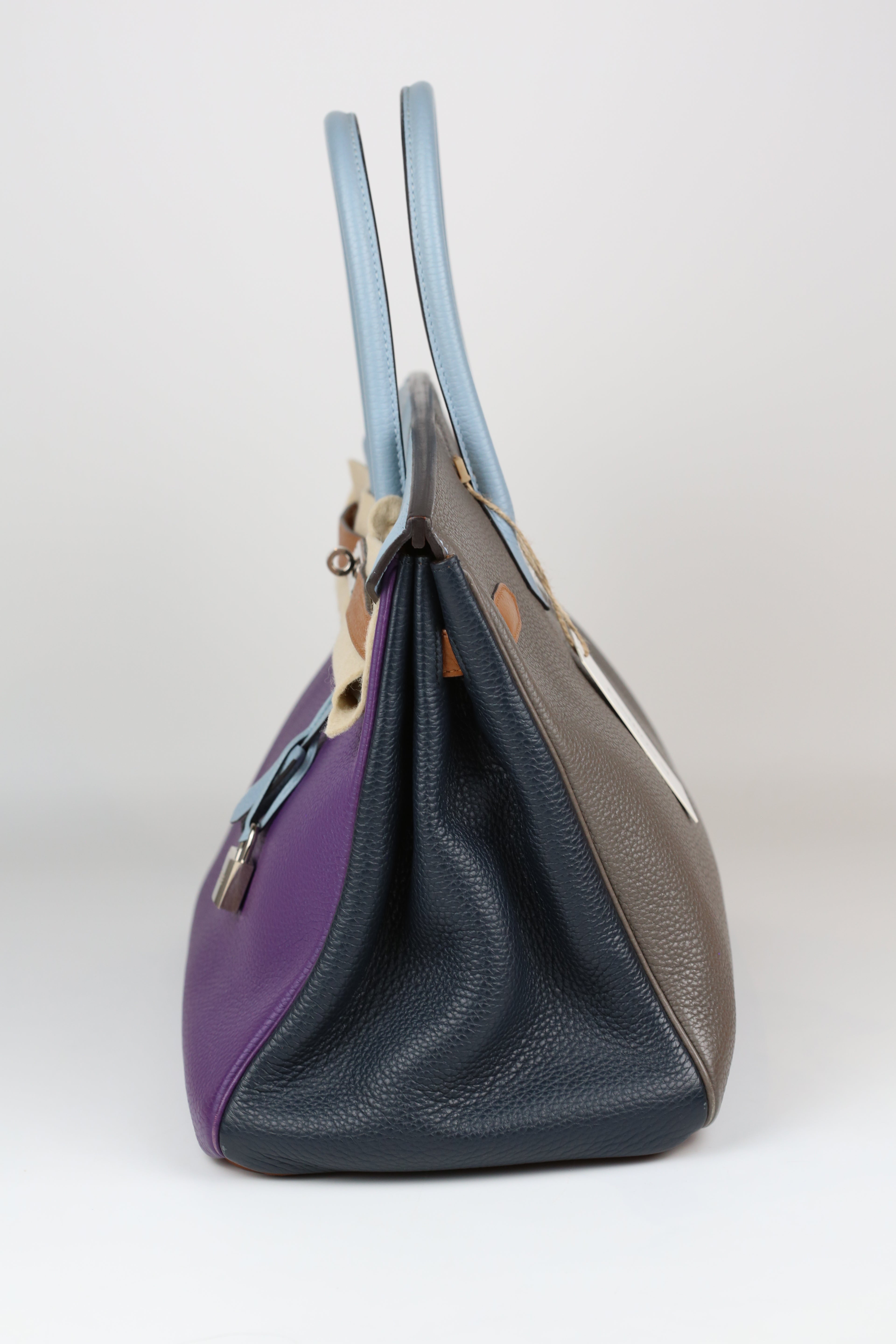 HERMÈS Birkin Purple Etoupe