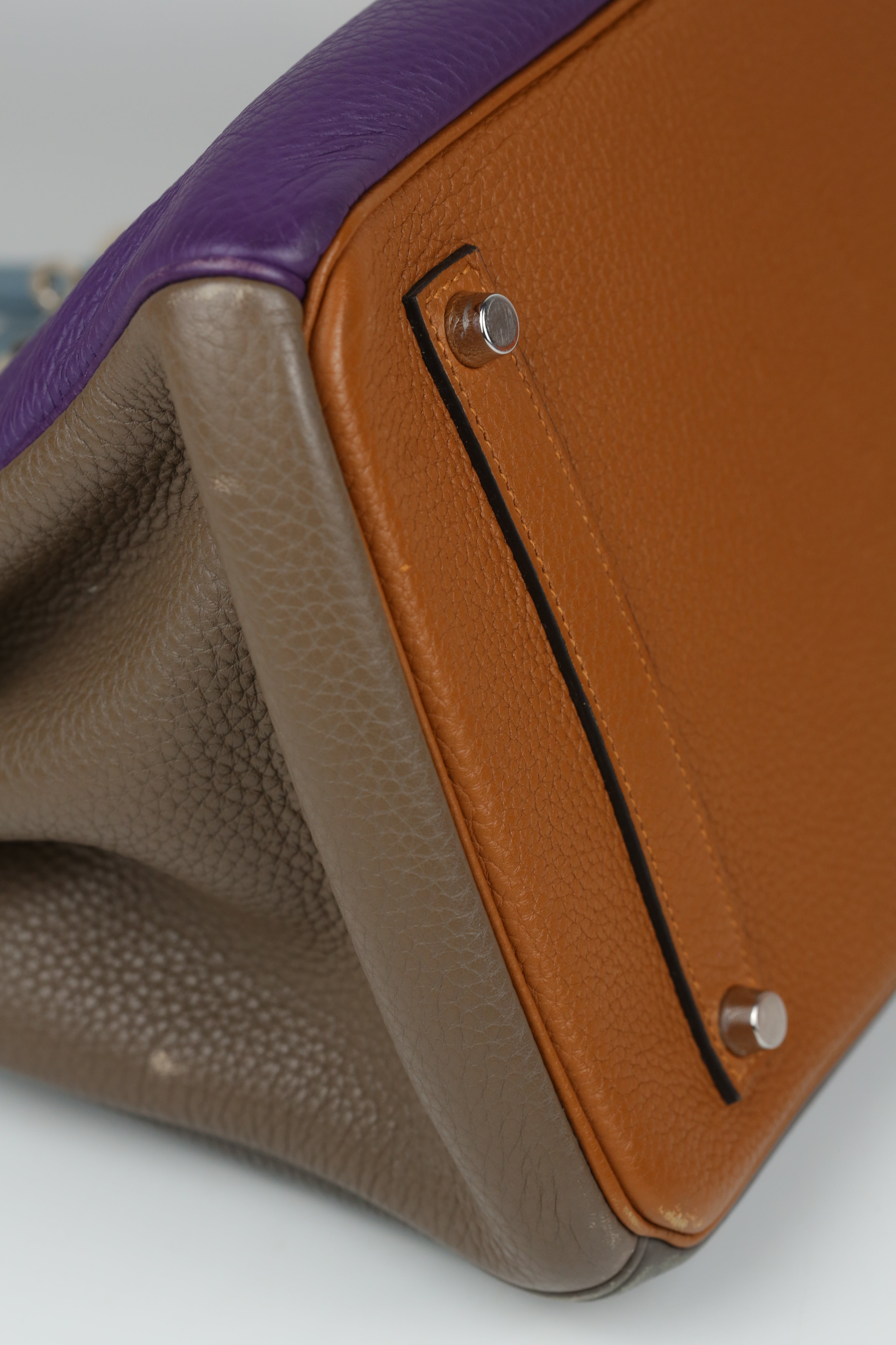 HERMÈS Birkin Purple Etoupe