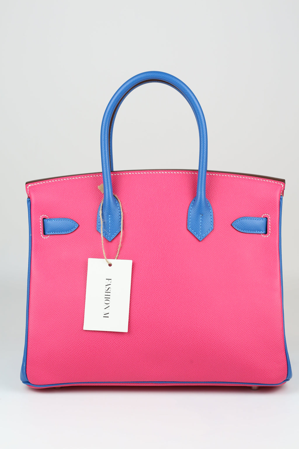 HERMÈS Birkin 30 Pink & Blue
