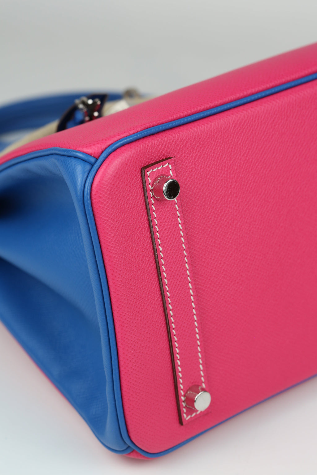 HERMÈS Birkin 30 Pink & Blue