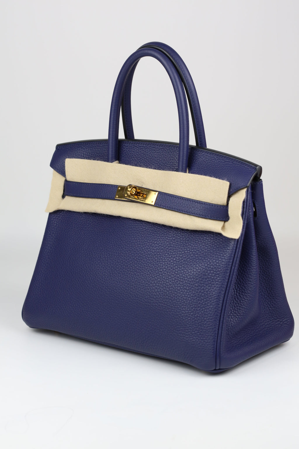 HERMÈS Birkin 30 Bleu Eucre