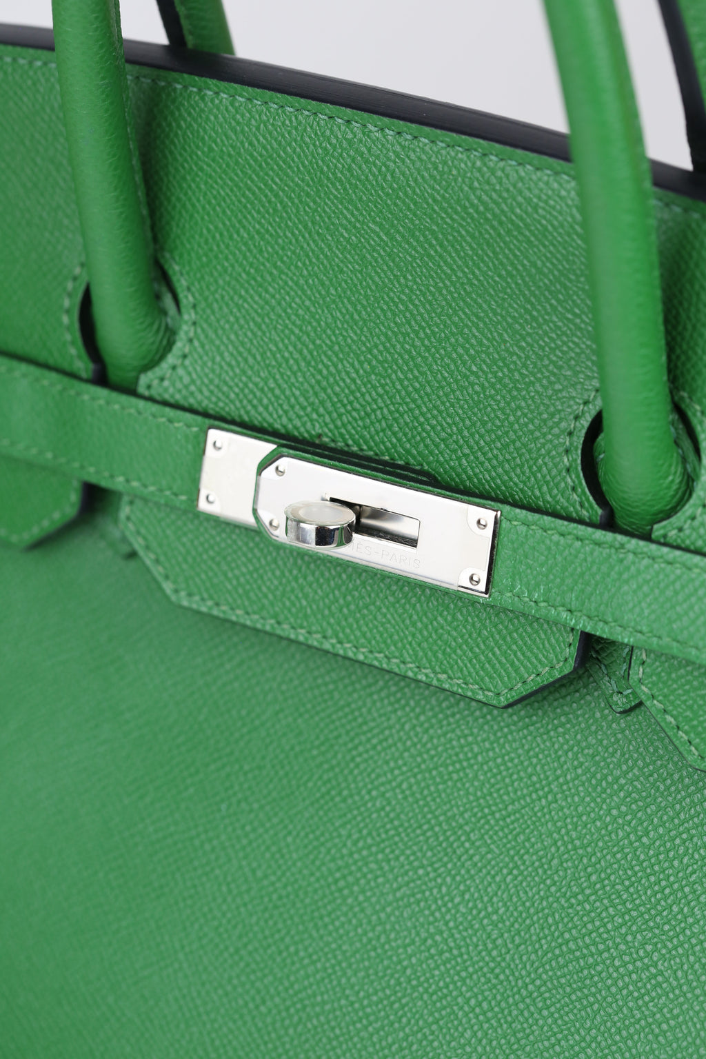 HERMÈS Birkin 35 Bamboo Silver