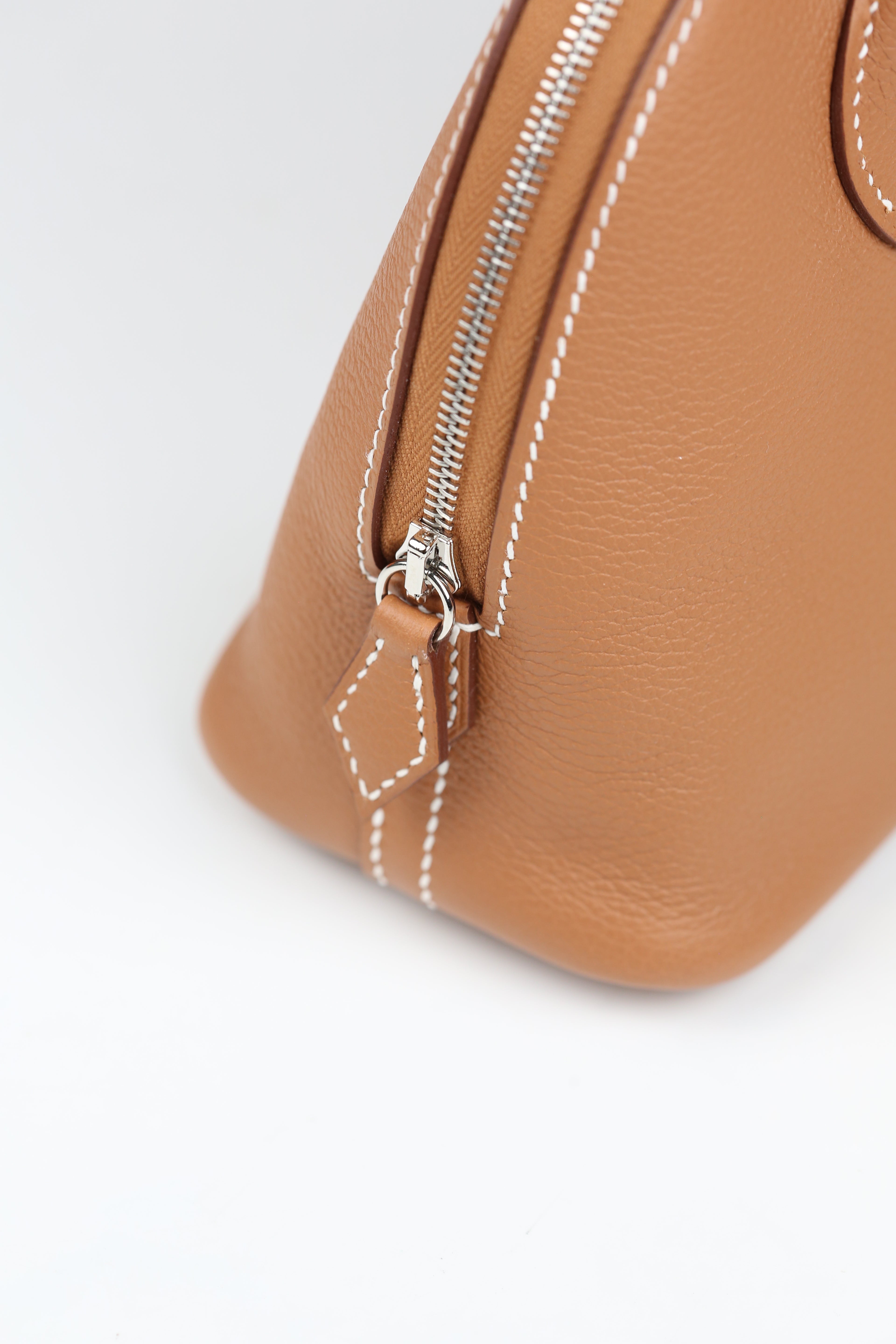 HERMÈS Mini Bolide Gold and Silver