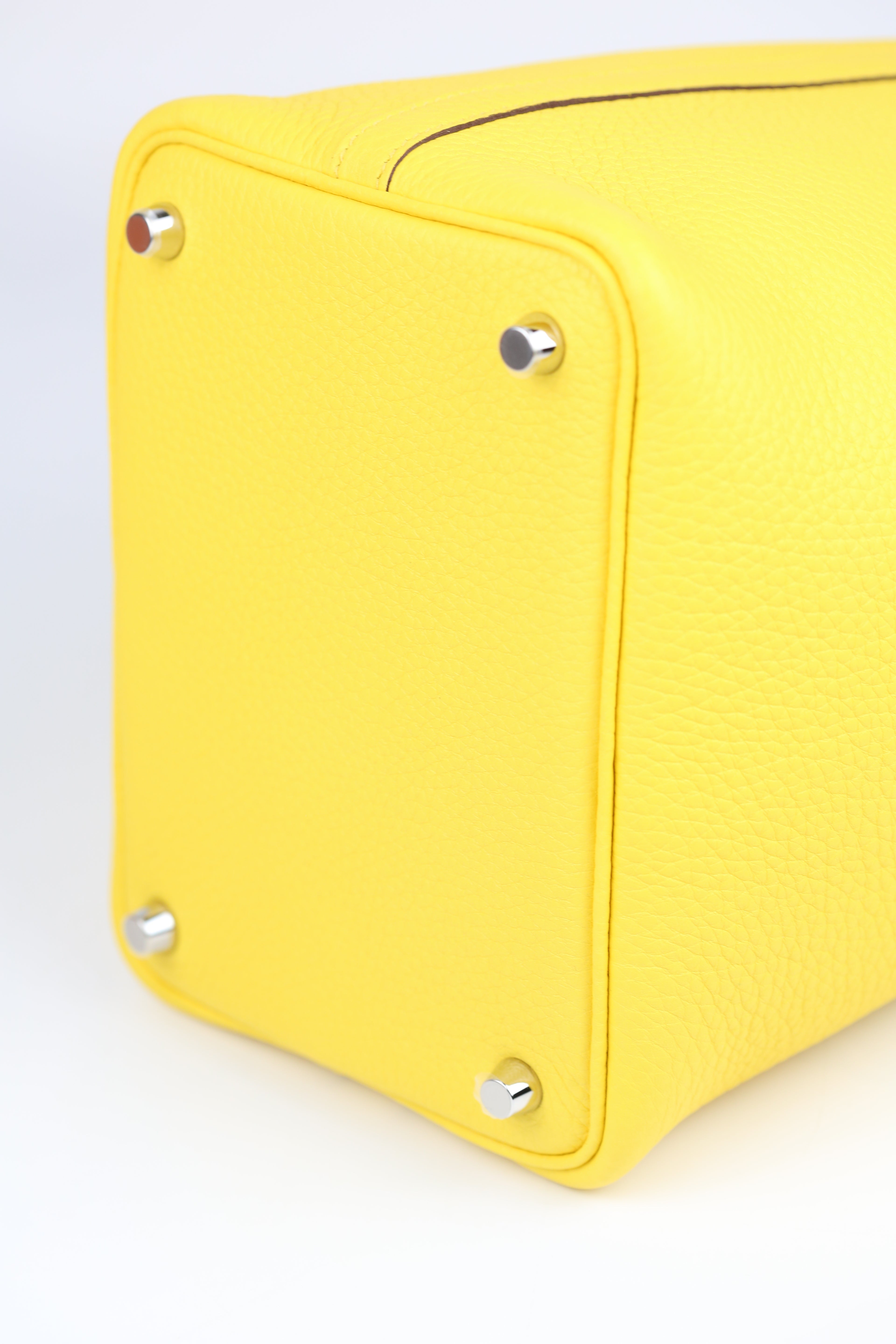 HERMÈS Picotin 18 Yellow Silver