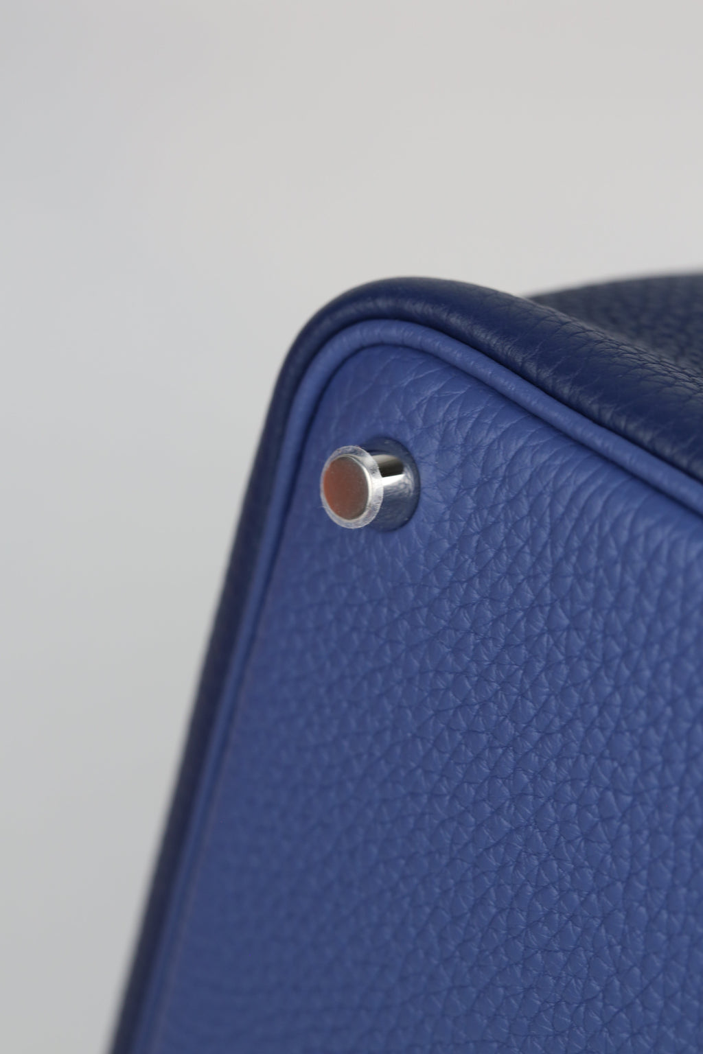 HERMÈS Picotin 18 Blue Saphir Silver