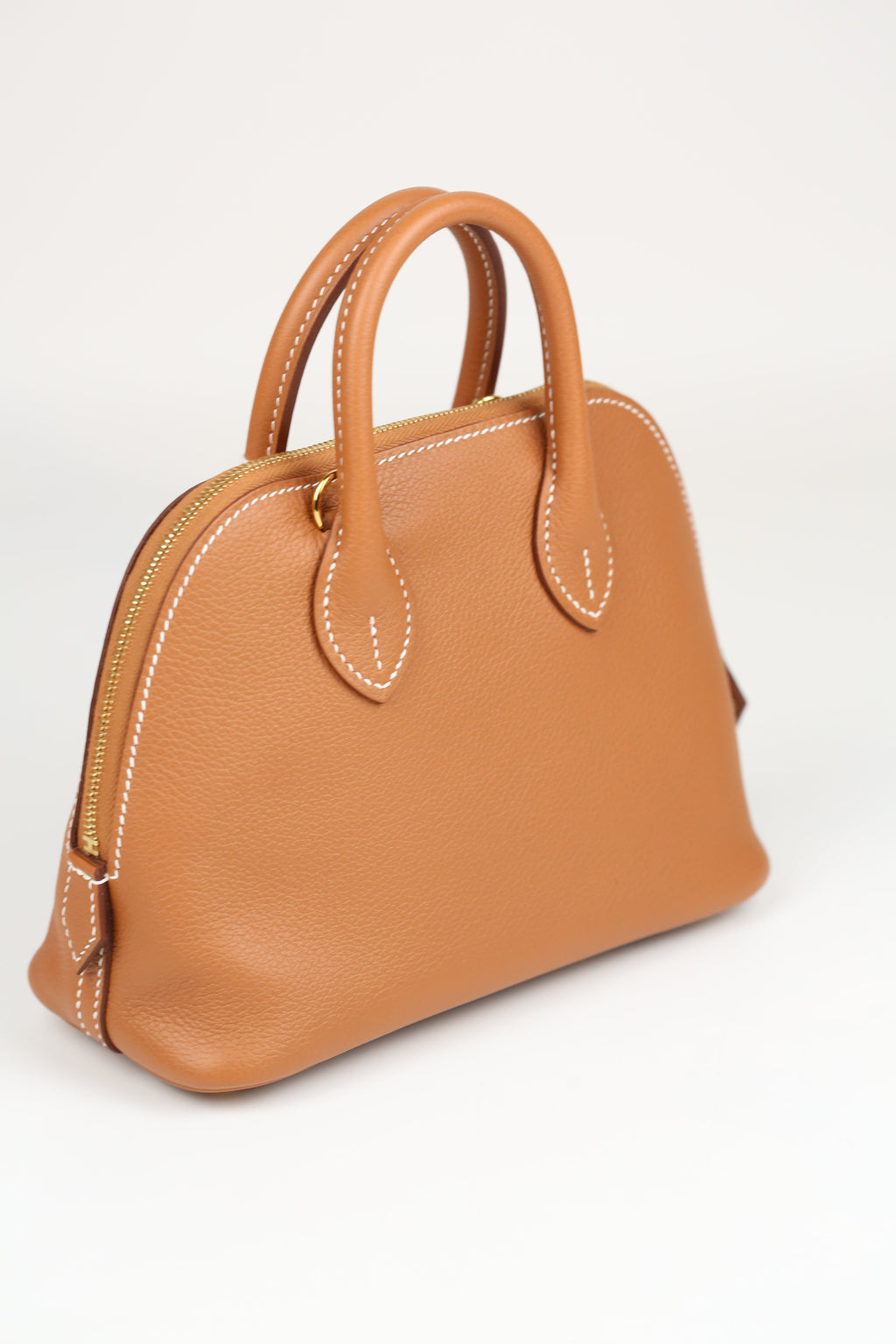 HERMÈS Mini Bolide Gold and Gold