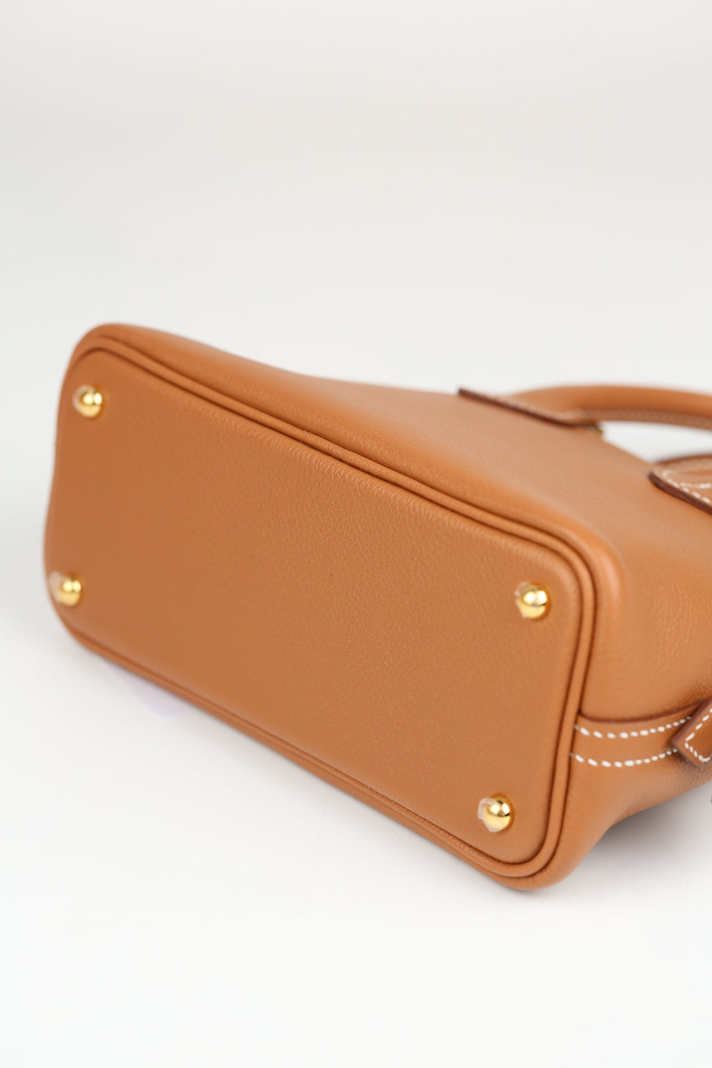 HERMÈS Mini Bolide Gold and Gold