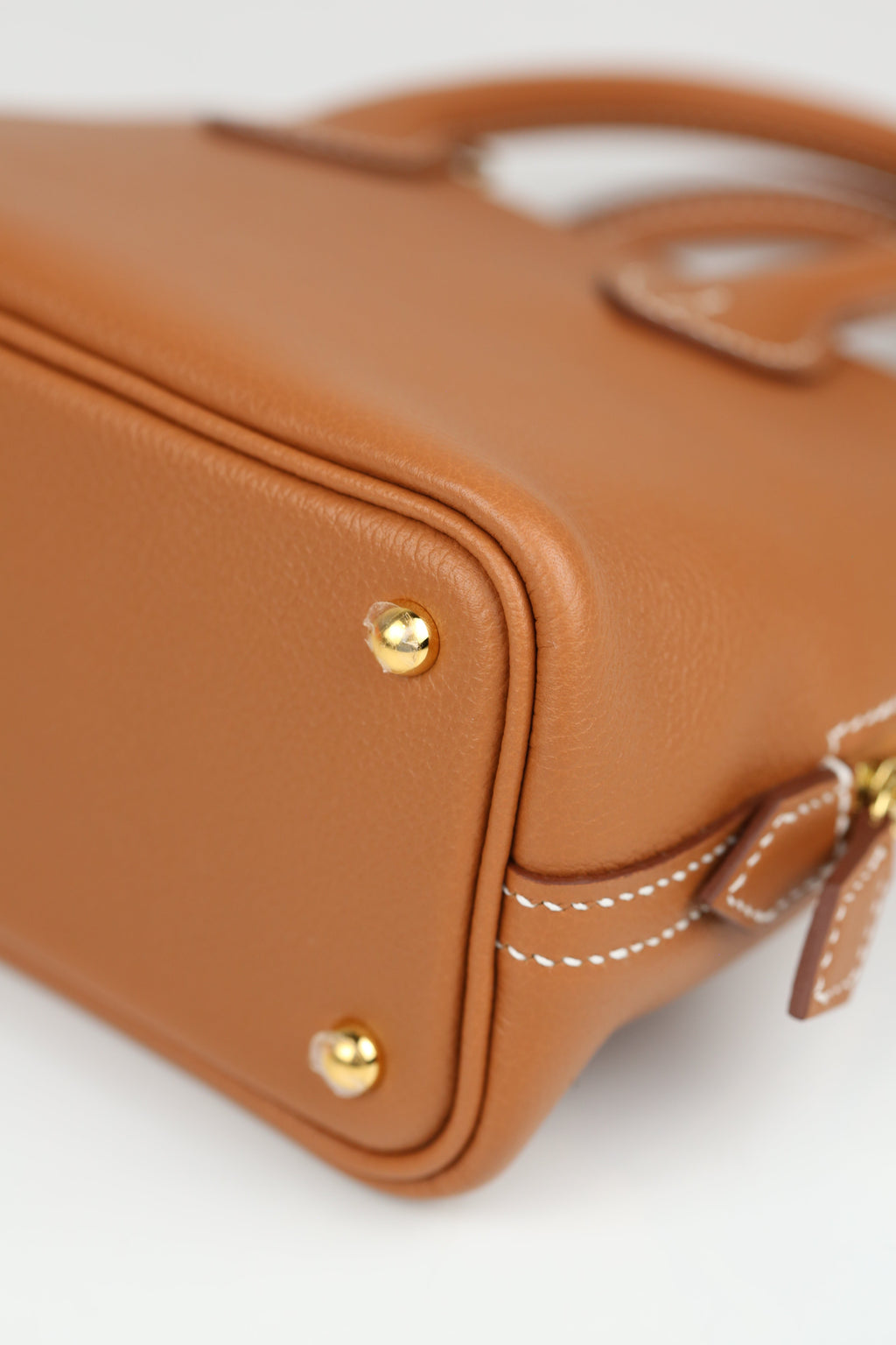 HERMÈS Mini Bolide Gold and Gold