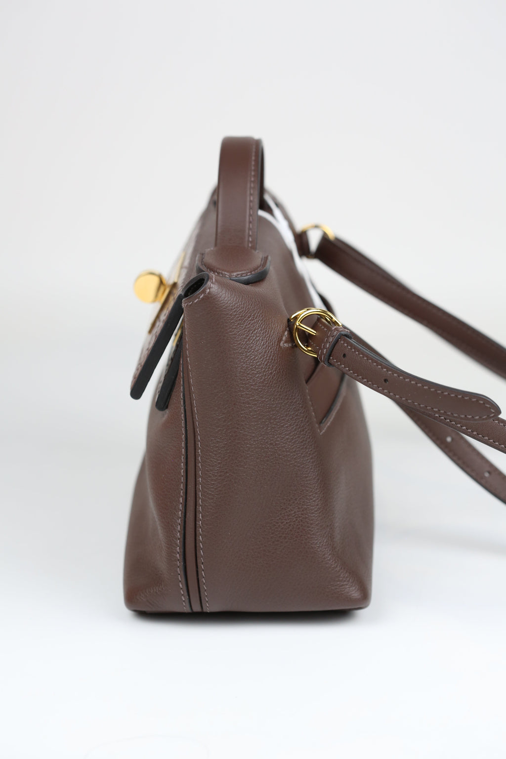 HERMÈS 2424 Mini touch Moka Gold