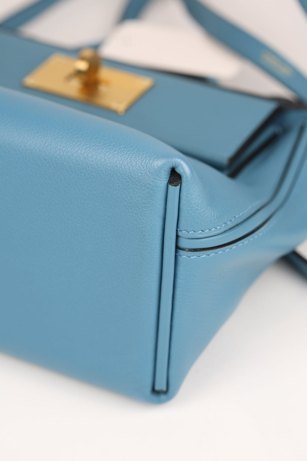 HERMÈS 2424 Blue Jeans Evercolor