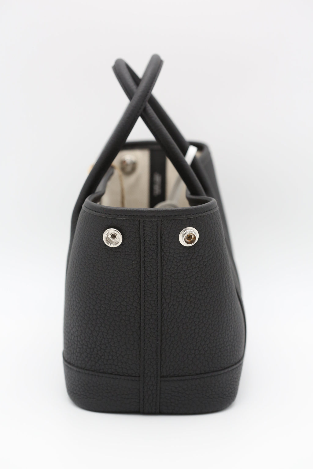 HERMÈS Mini Garden Party Noir Togo