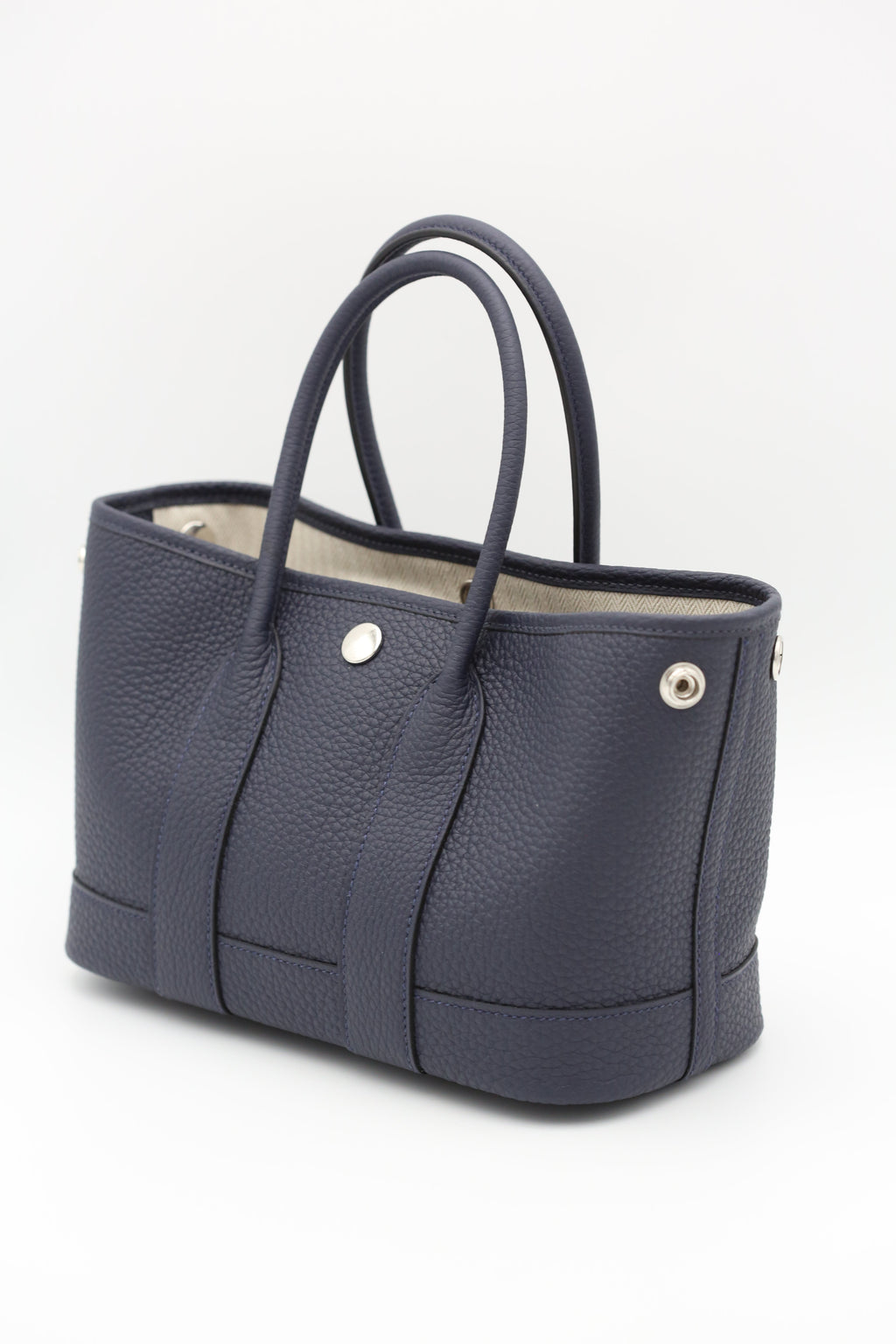 HERMÈS Mini Garden Party Bleu Nuit Togo