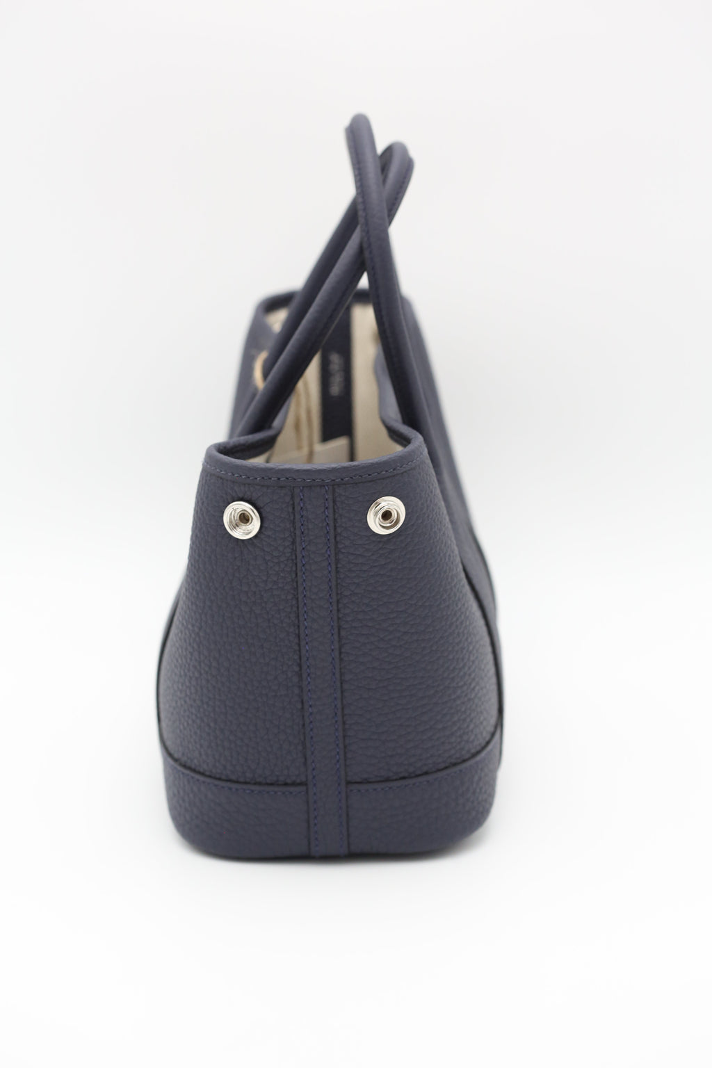 HERMÈS Mini Garden Party Bleu Nuit Togo