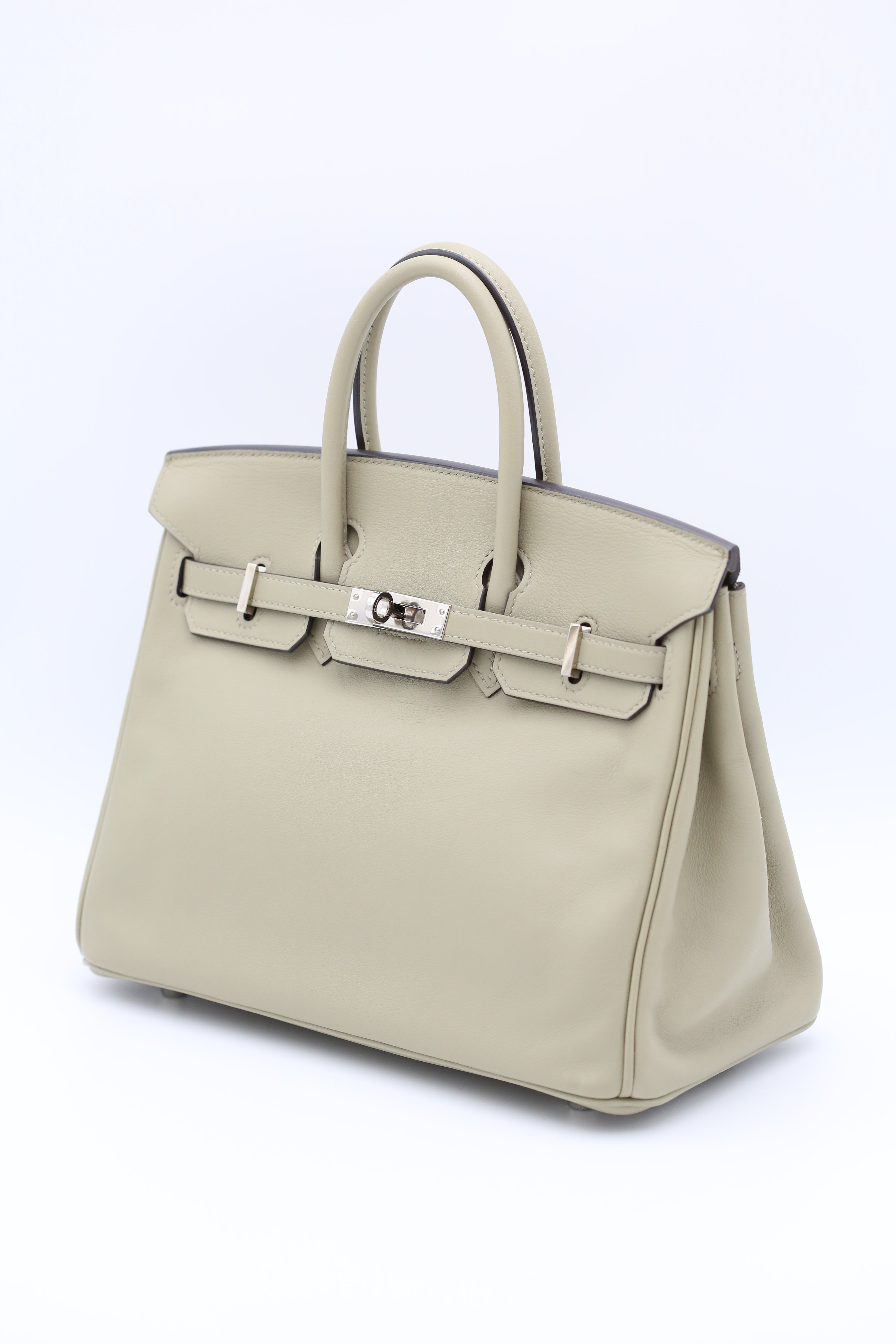 HERMÈS Birkin 25  Sauge swift