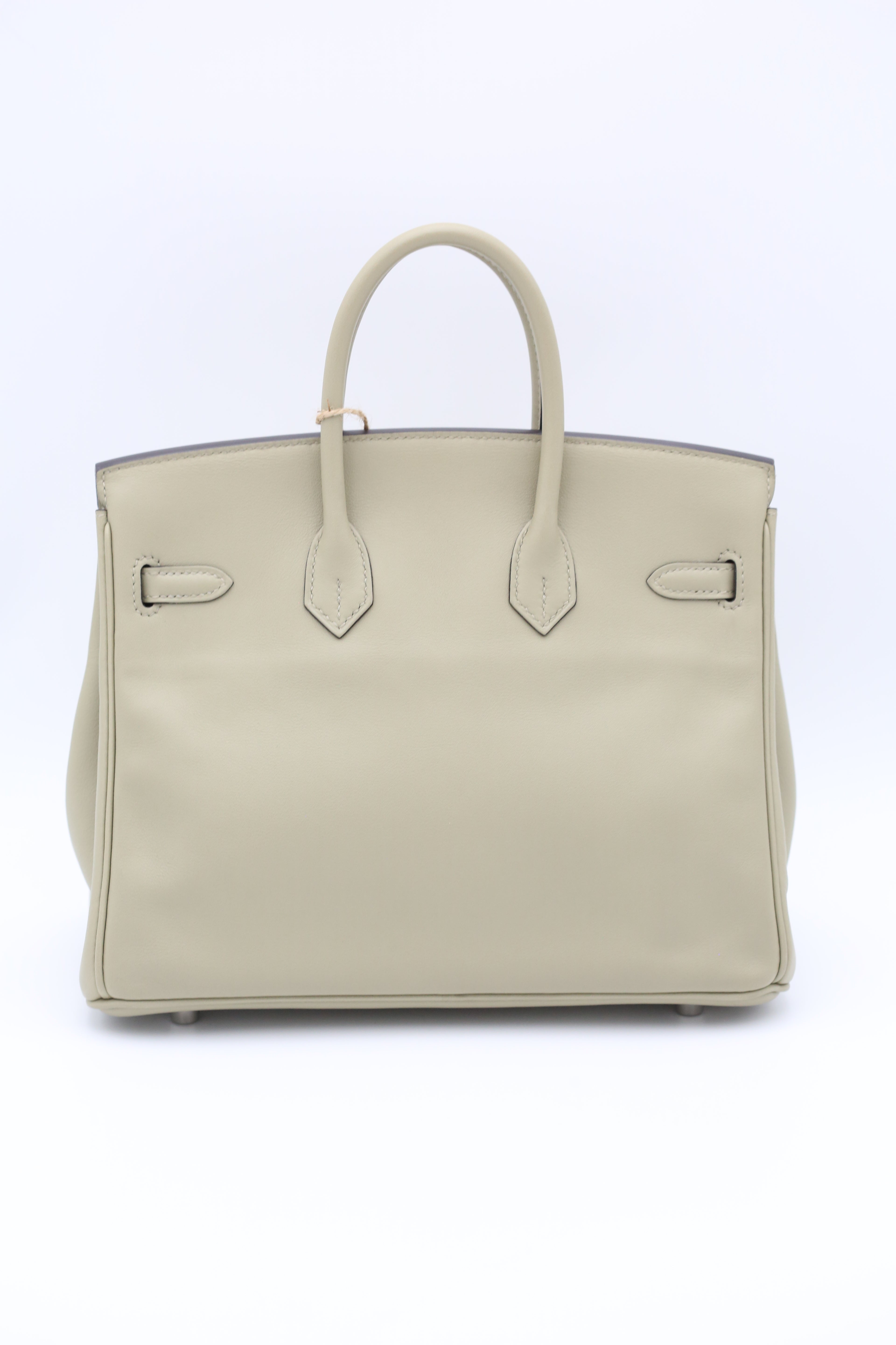 HERMÈS Birkin 25  Sauge swift