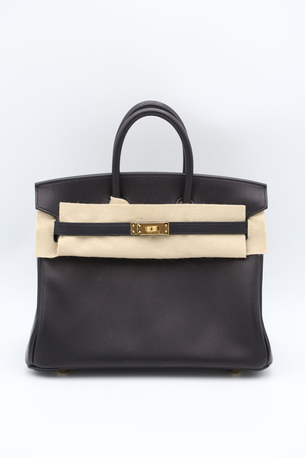 HERMÈS Birkin 25 Noir Valupto