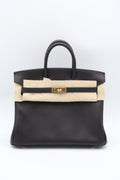 HERMÈS Birkin 25 Noir Valupto