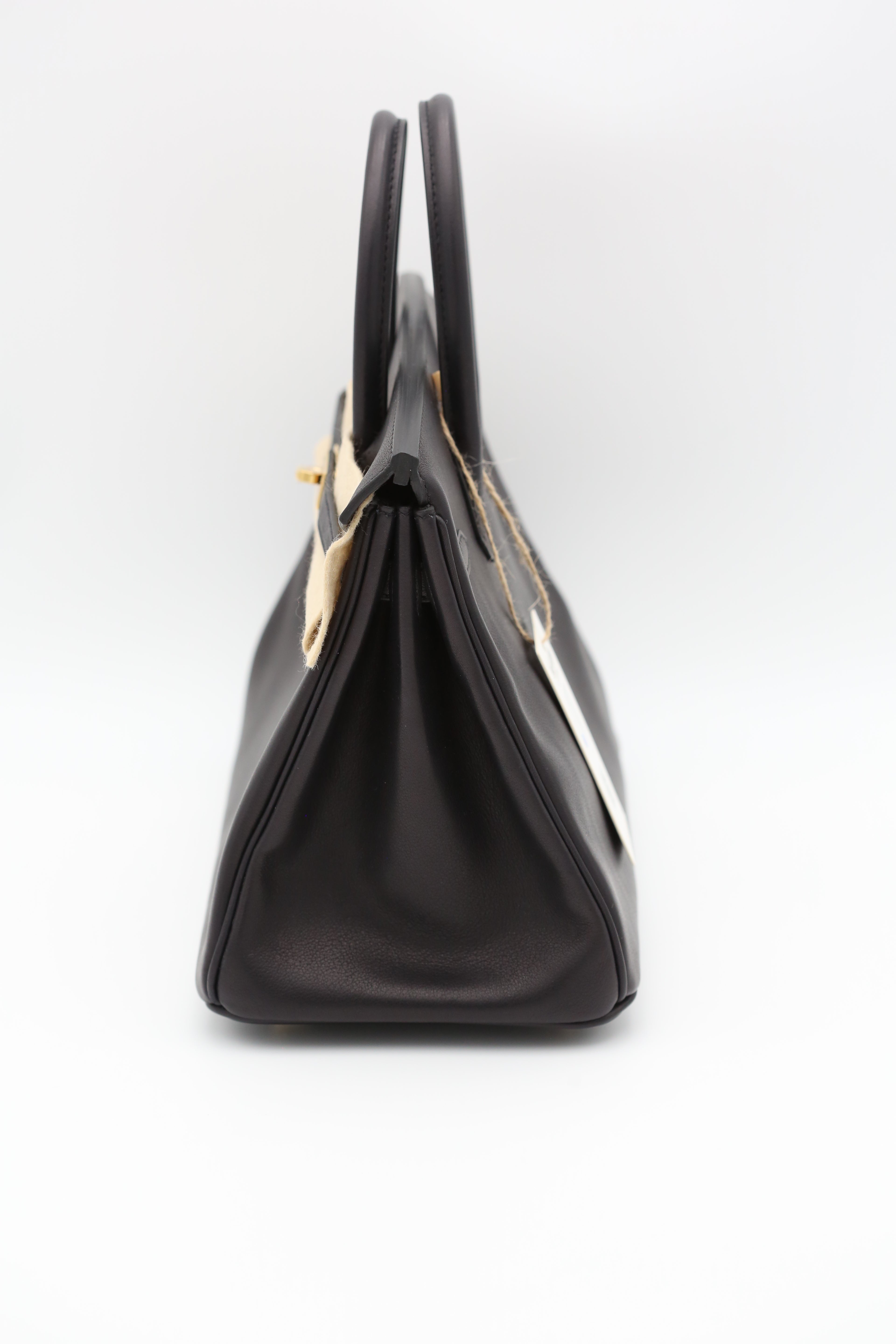 HERMÈS Birkin 25 Noir Valupto